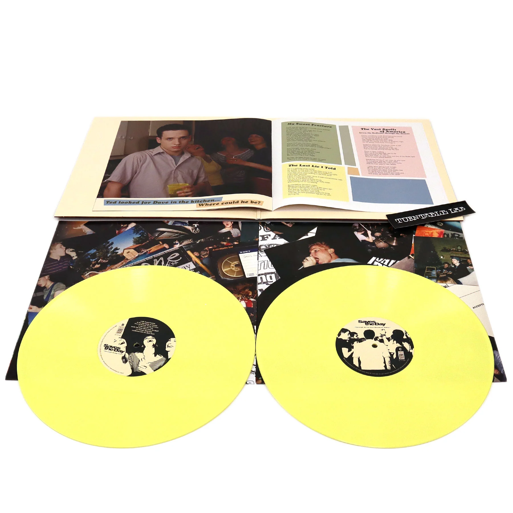 Saves The Day: Through Being Cool (Yellow Colored Vinyl) Vinyl 2LP - Image 2