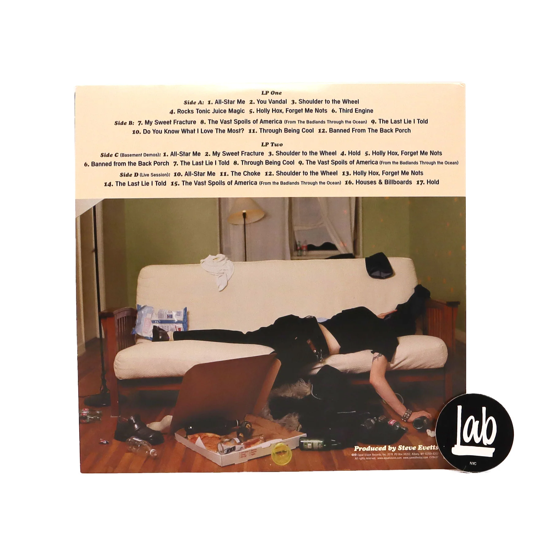 Saves The Day: Through Being Cool (Yellow Colored Vinyl) Vinyl 2LP - Image 3