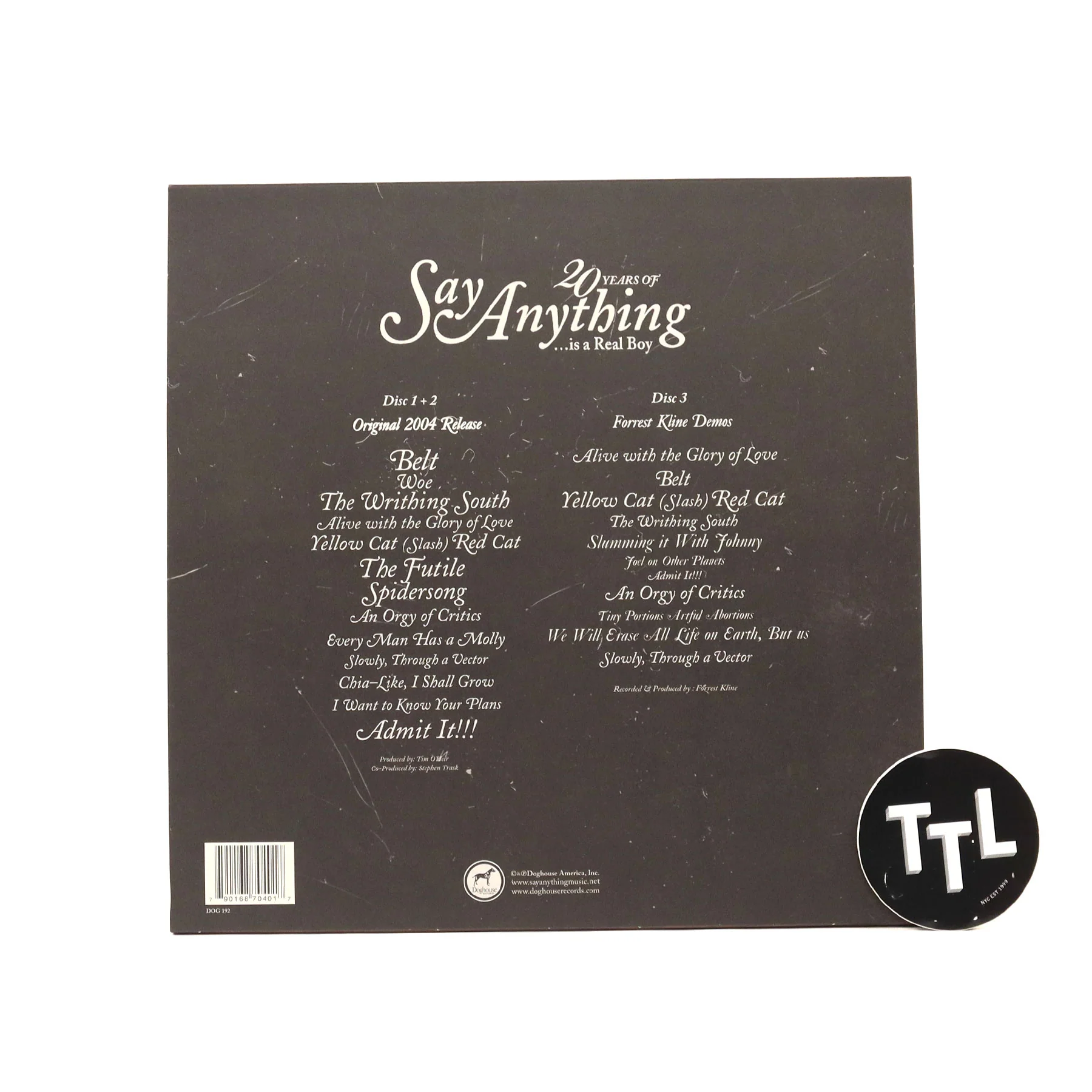 Say Anything: Is A Real Boy - 20th Anniversary Edition (Colored Vinyl) Vinyl 3LP - Image 4