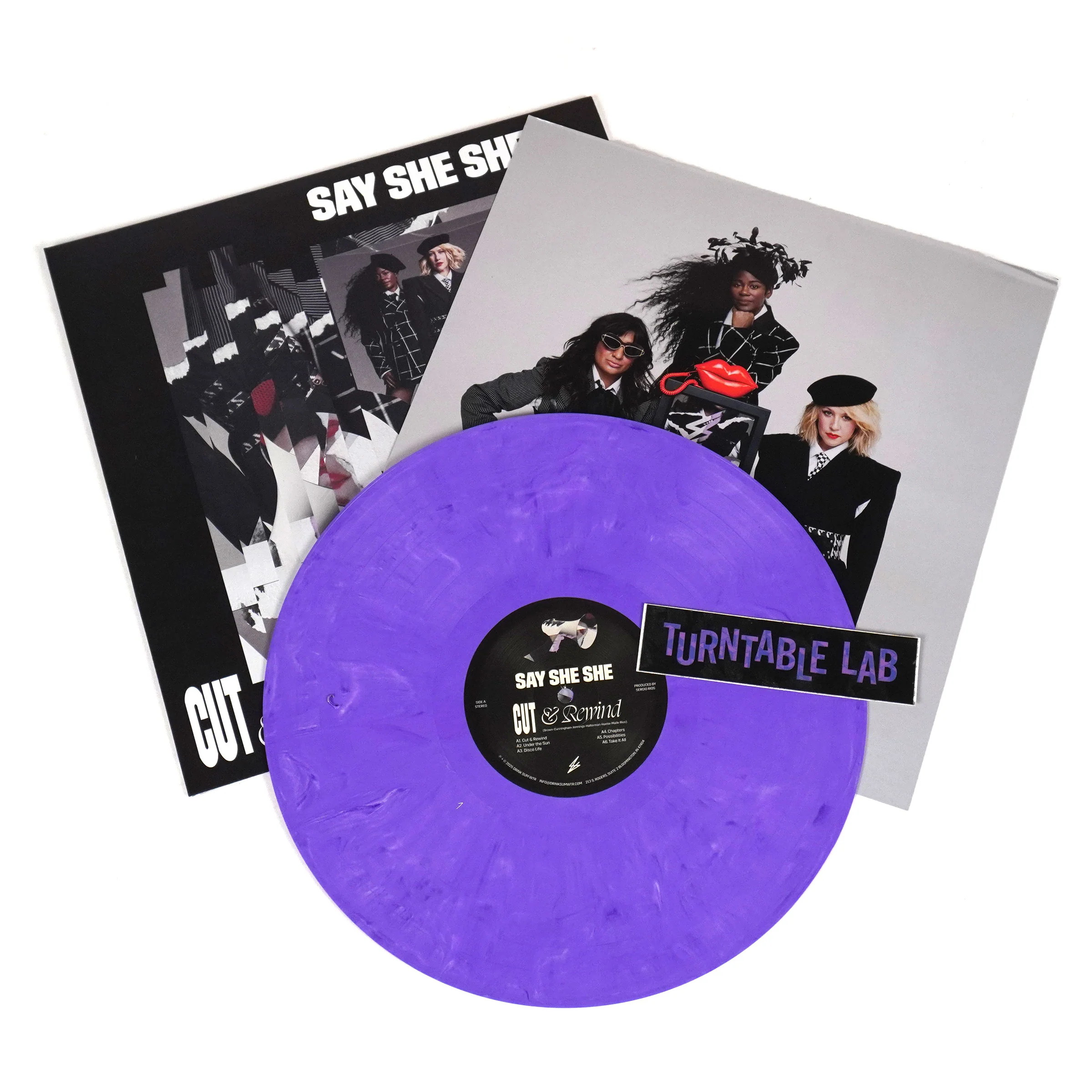 Say She She: Cut & Rewind (Colored Vinyl) Vinyl LP - Image 2