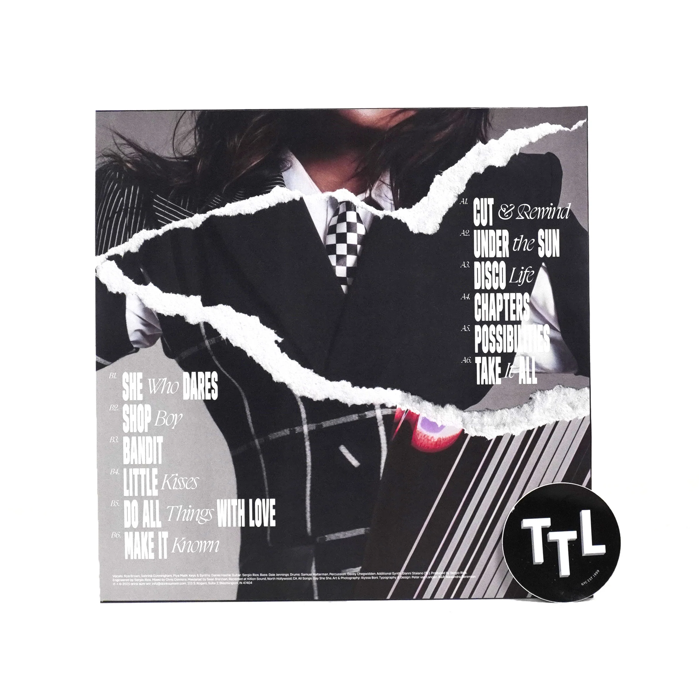 Say She She: Cut & Rewind (Colored Vinyl) Vinyl LP - Image 3