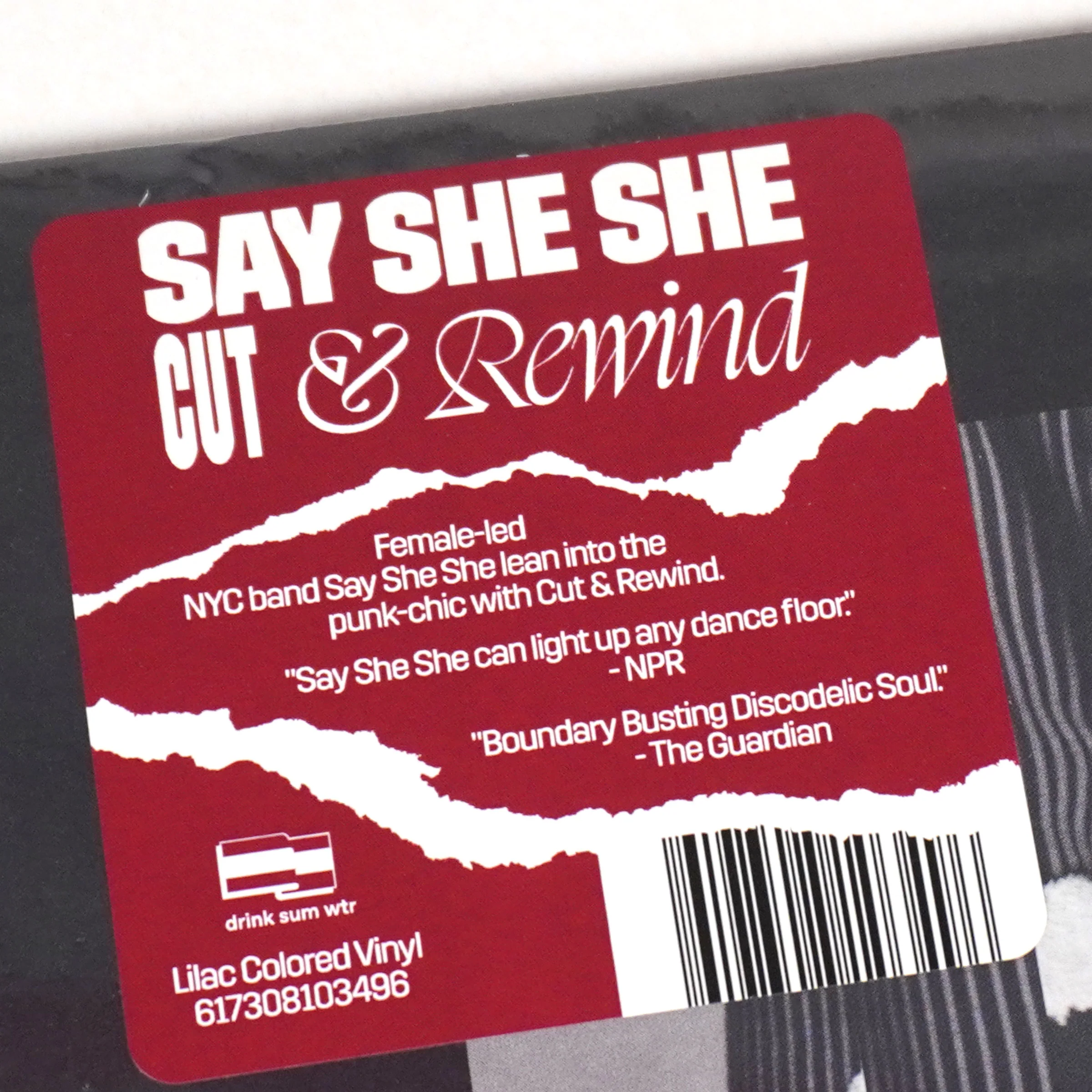 Say She She: Cut & Rewind (Colored Vinyl) Vinyl LP - Image 4