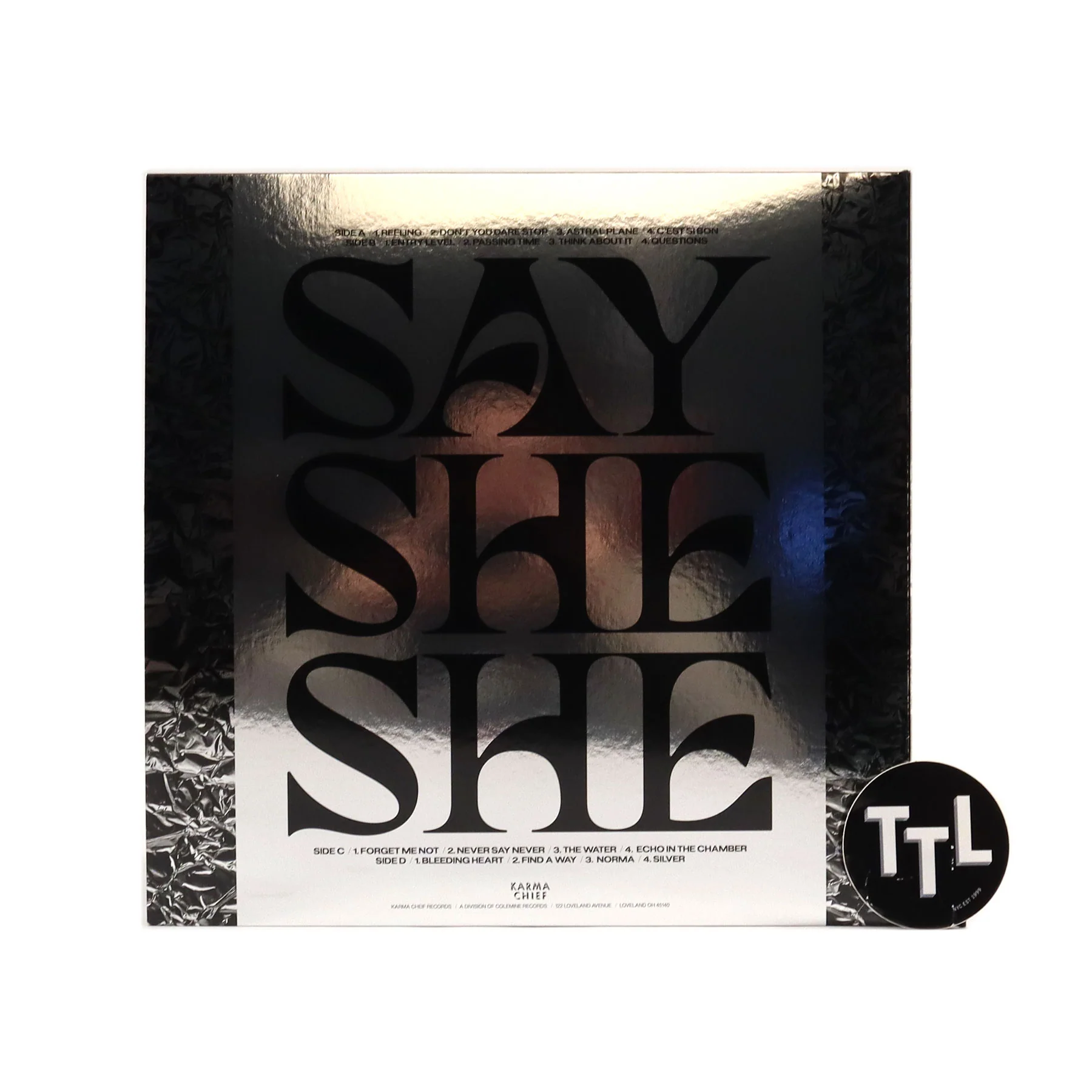 Say She She: Silver (Colored Vinyl) Vinyl 2LP - Image 3