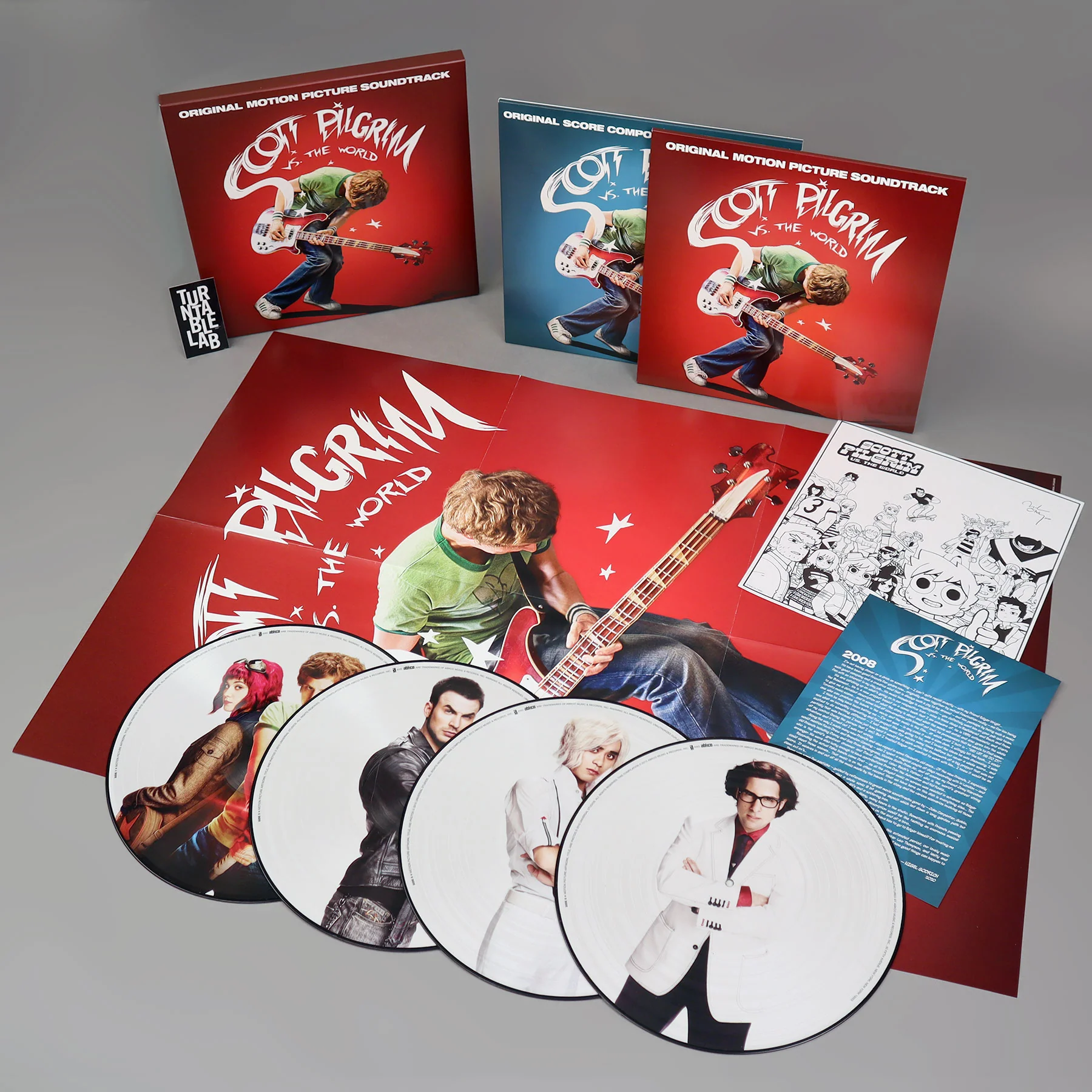 Scott Pilgrim vs. The World: Scott Pilgrim vs. The World Soundtrack - Deluxe 'Seven Evil Exes' Edition (Pic Disc) Vinyl 4LP Boxset - Image 5