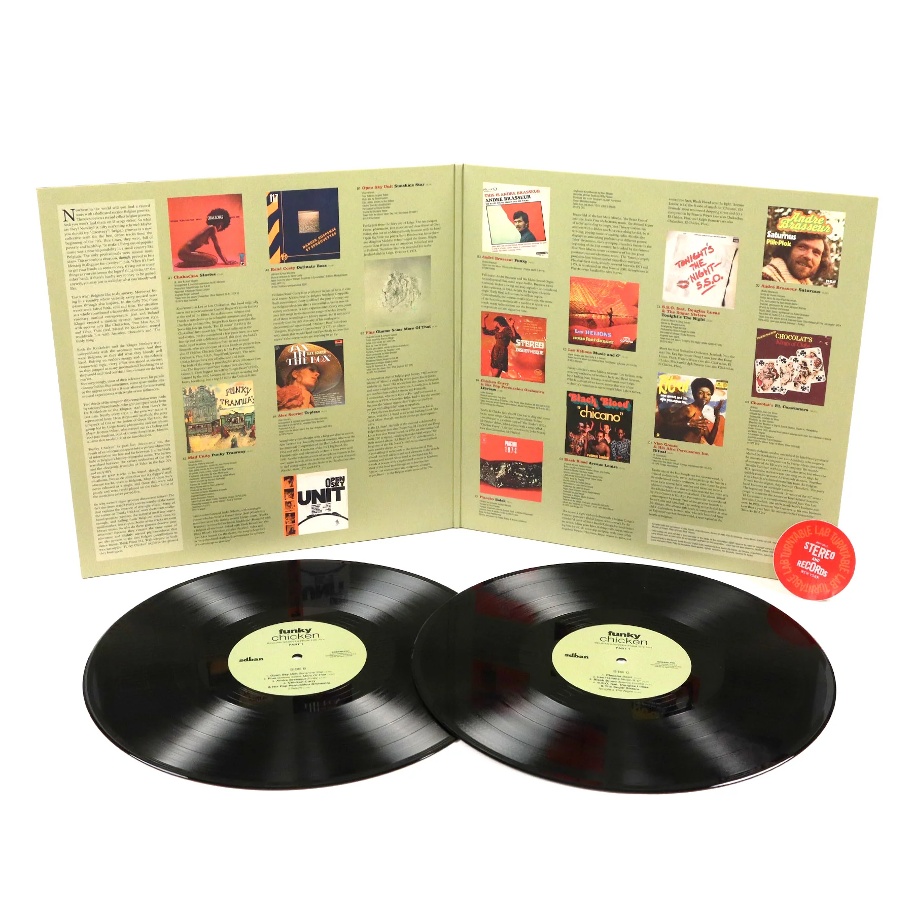 Sdban: Funky Chicken - Belgian Grooves From The 70's Part 1 (180g) Vinyl 2LP - Image 2