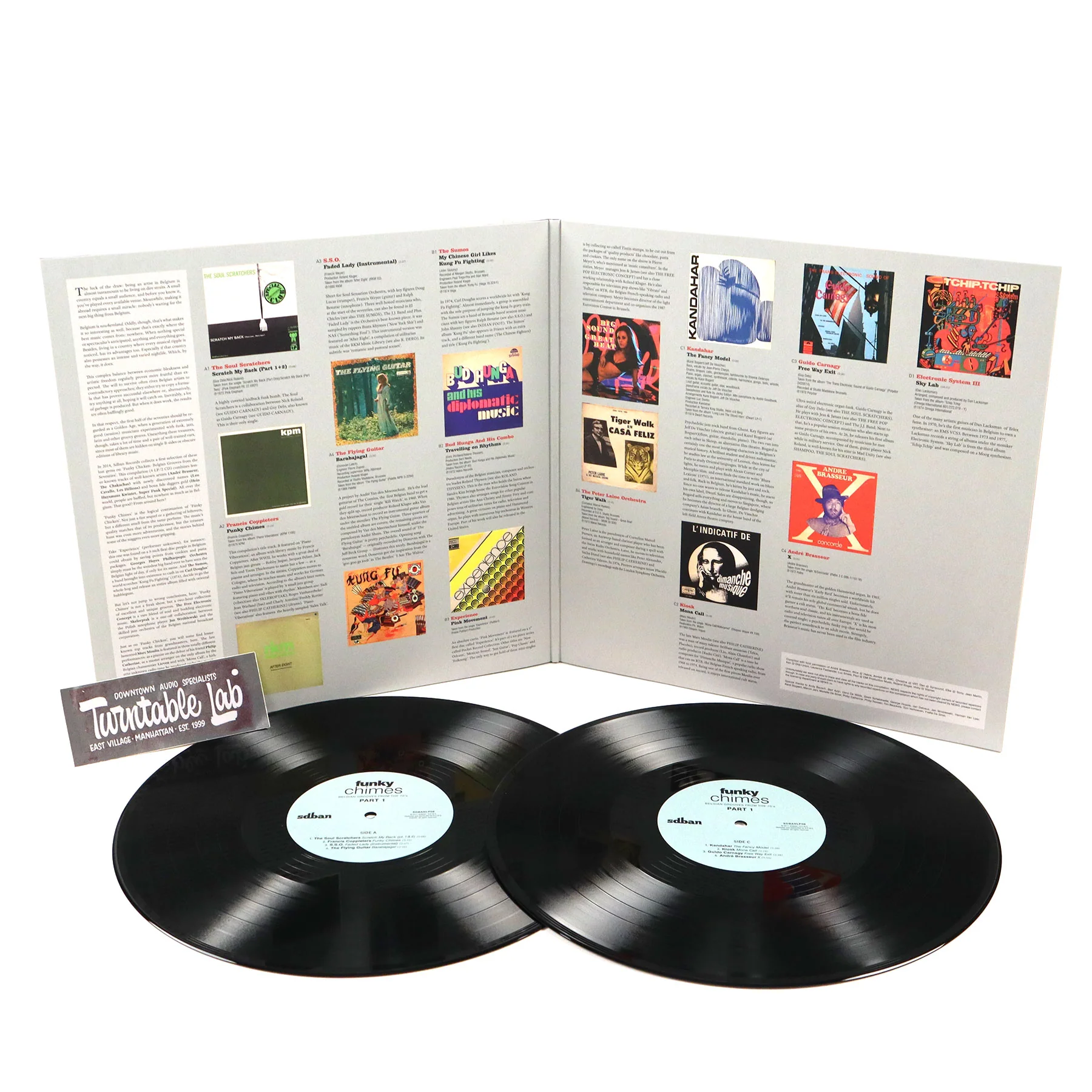 Sdban: Funky Chimes - Belgian Grooves From The 70's Part 1 (180g) Vinyl 2LP - Image 2