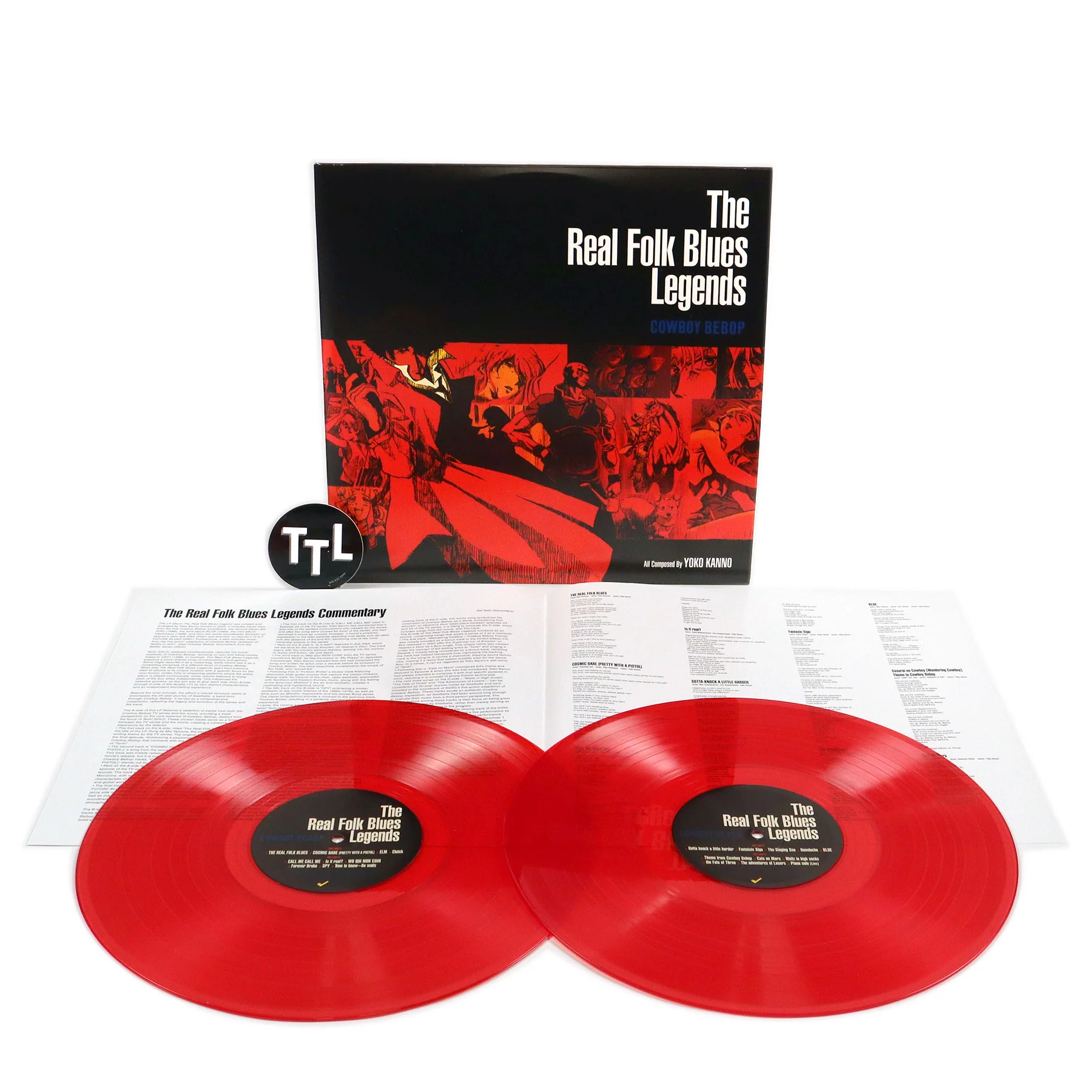 Seatbelts: Cowboy Bebop - The Real Folk Blues Legends (Colored Vinyl) Vinyl 2LP - Image 2