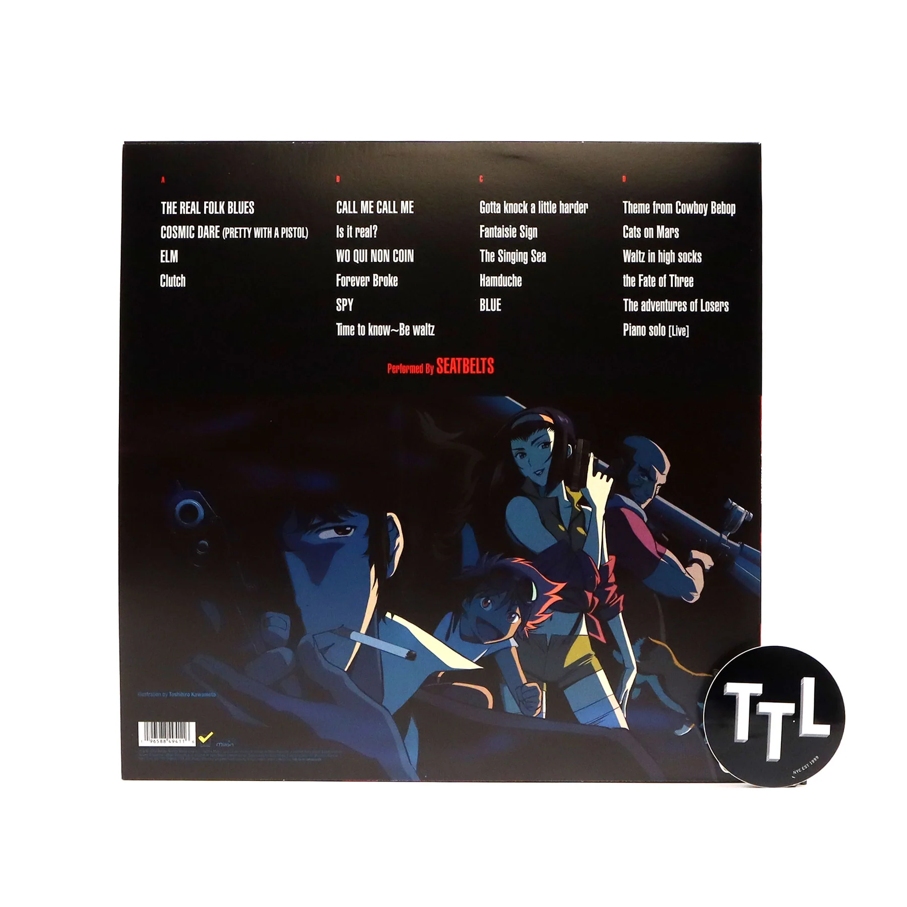 Seatbelts: Cowboy Bebop - The Real Folk Blues Legends (Colored Vinyl) Vinyl 2LP - Image 3