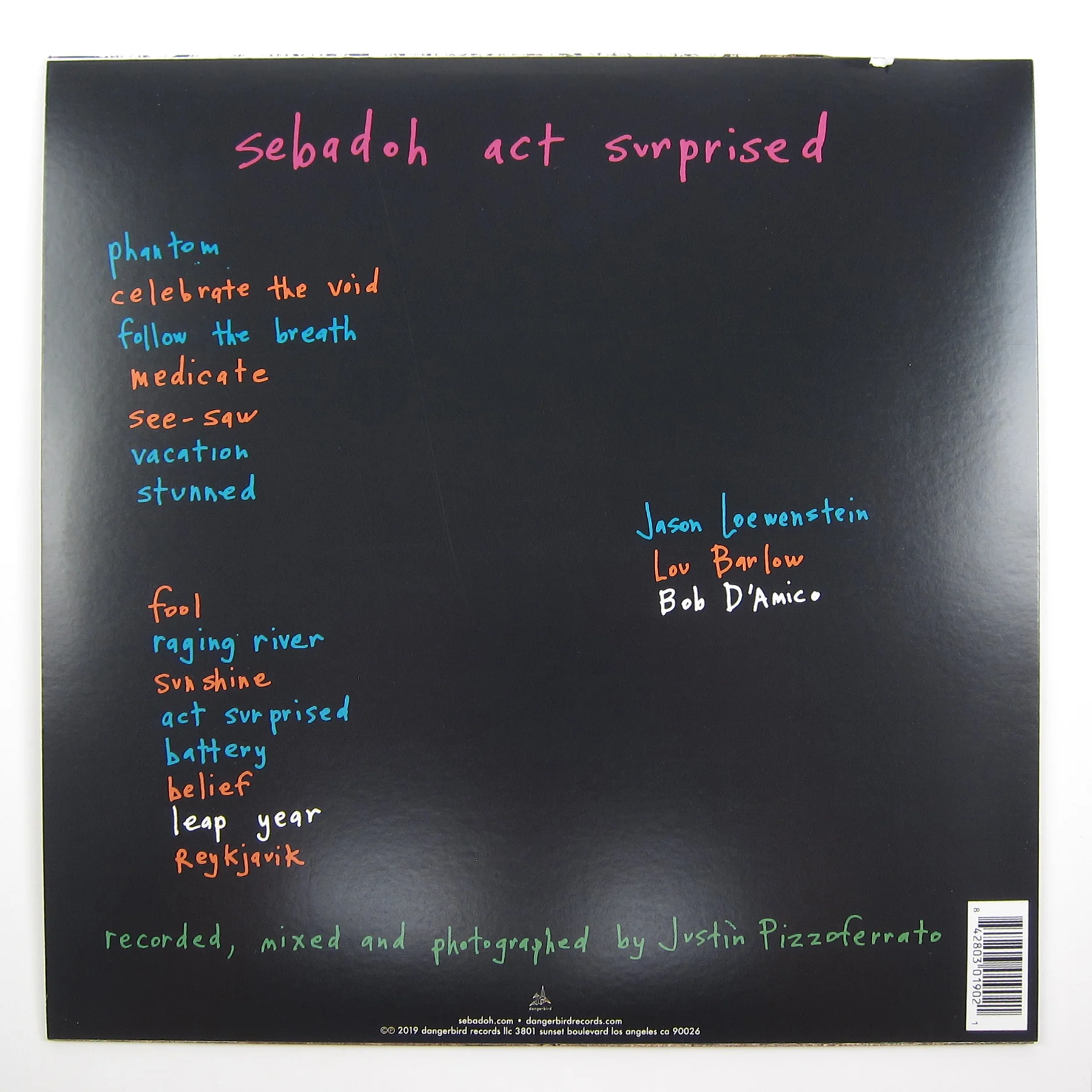 Sebadoh: Act Surprised (Indie Exclusive Colored Vinyl) Vinyl LP - Image 3
