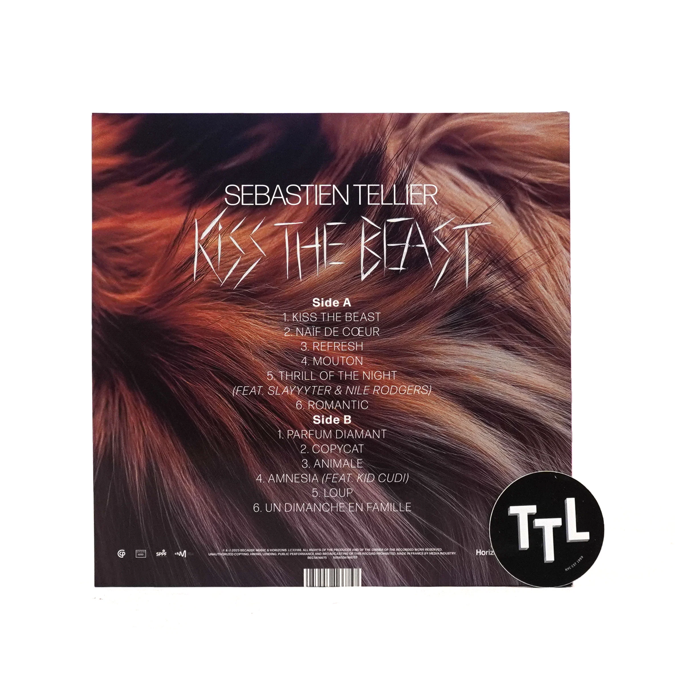 Sebastien Tellier: Kiss The Beast Vinyl LP - Image 3