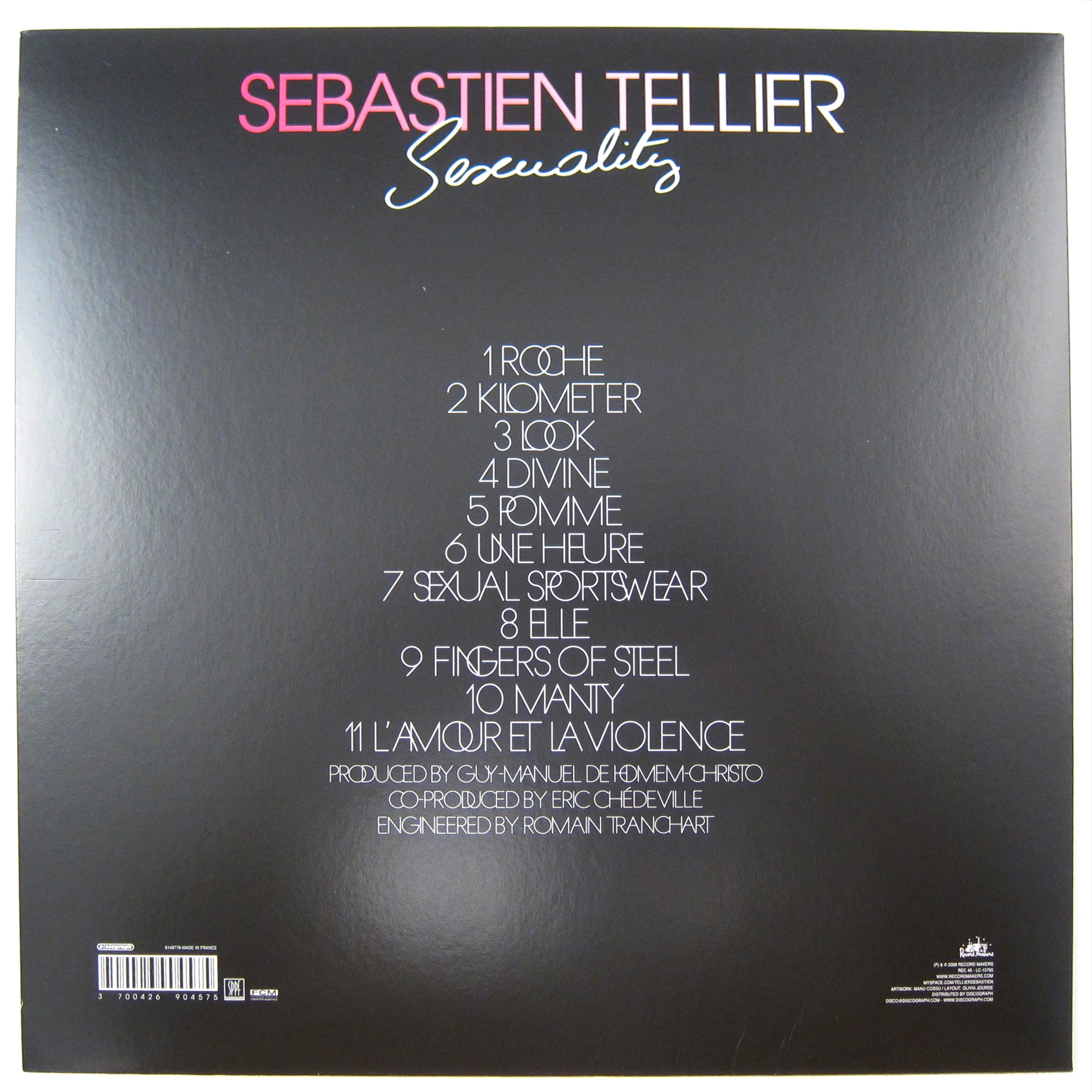 Sebastien Tellier: Sexuality Vinyl LP - Image 3
