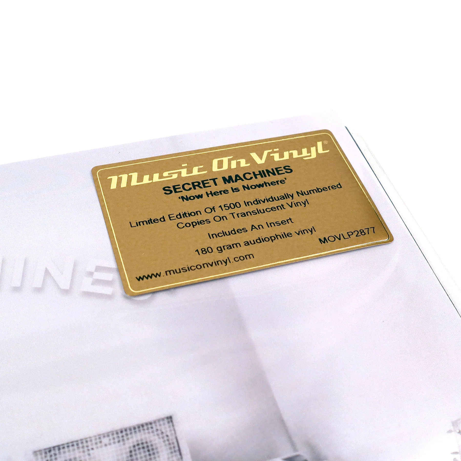 Secret Machines: Now Here Is Nowhere (Music On Vinyl 180g, Clear Colored Vinyl) Vinyl LP - Image 4