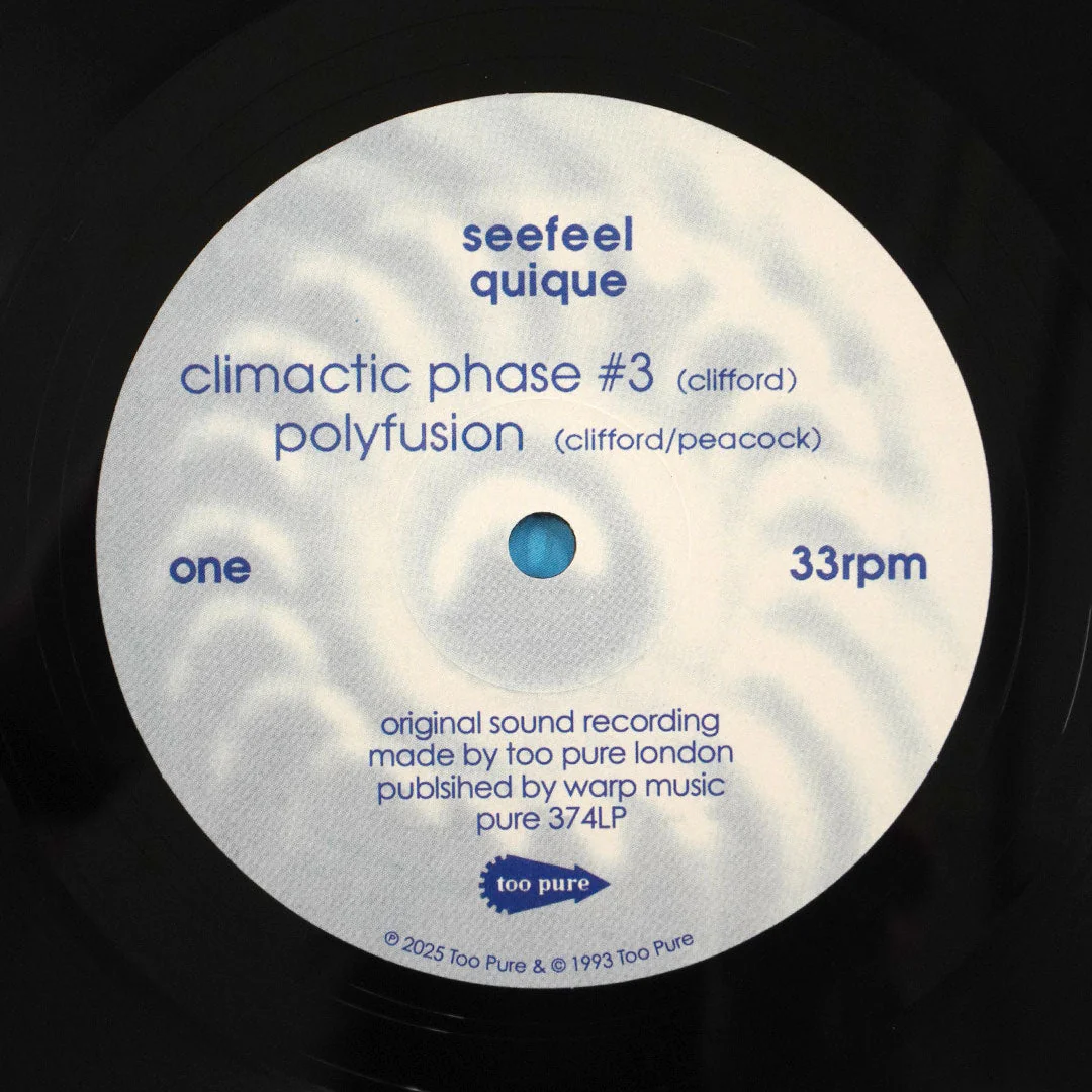 Seefeel: Quique Vinyl 2LP - Image 4