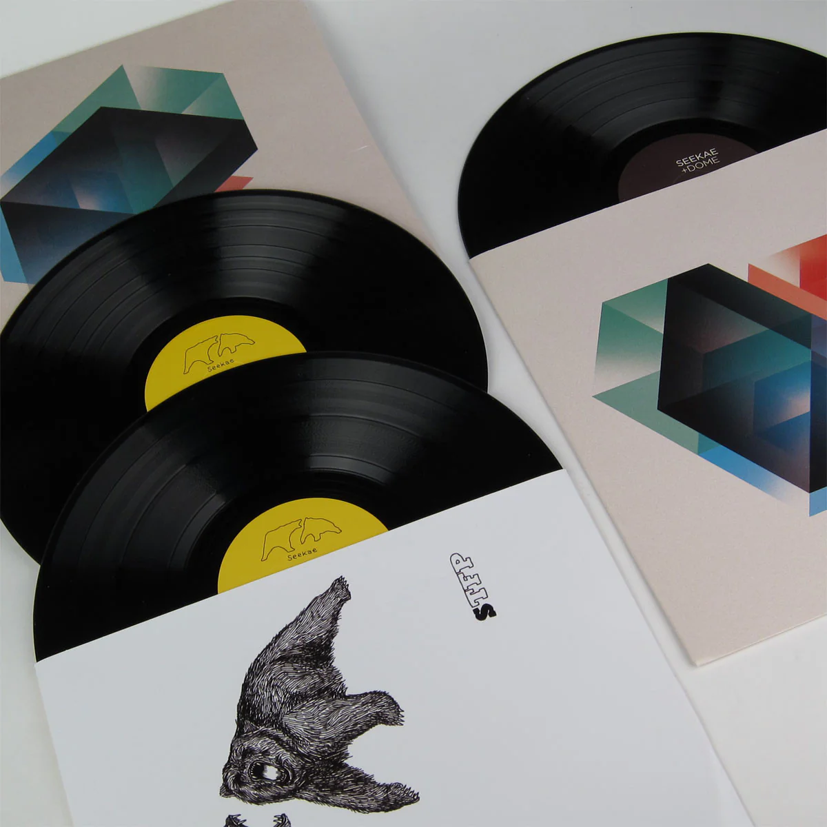 Seekae: +DOME / The Sound of Trees Falling on People (Free MP3) Vinyl 3LP - Image 2