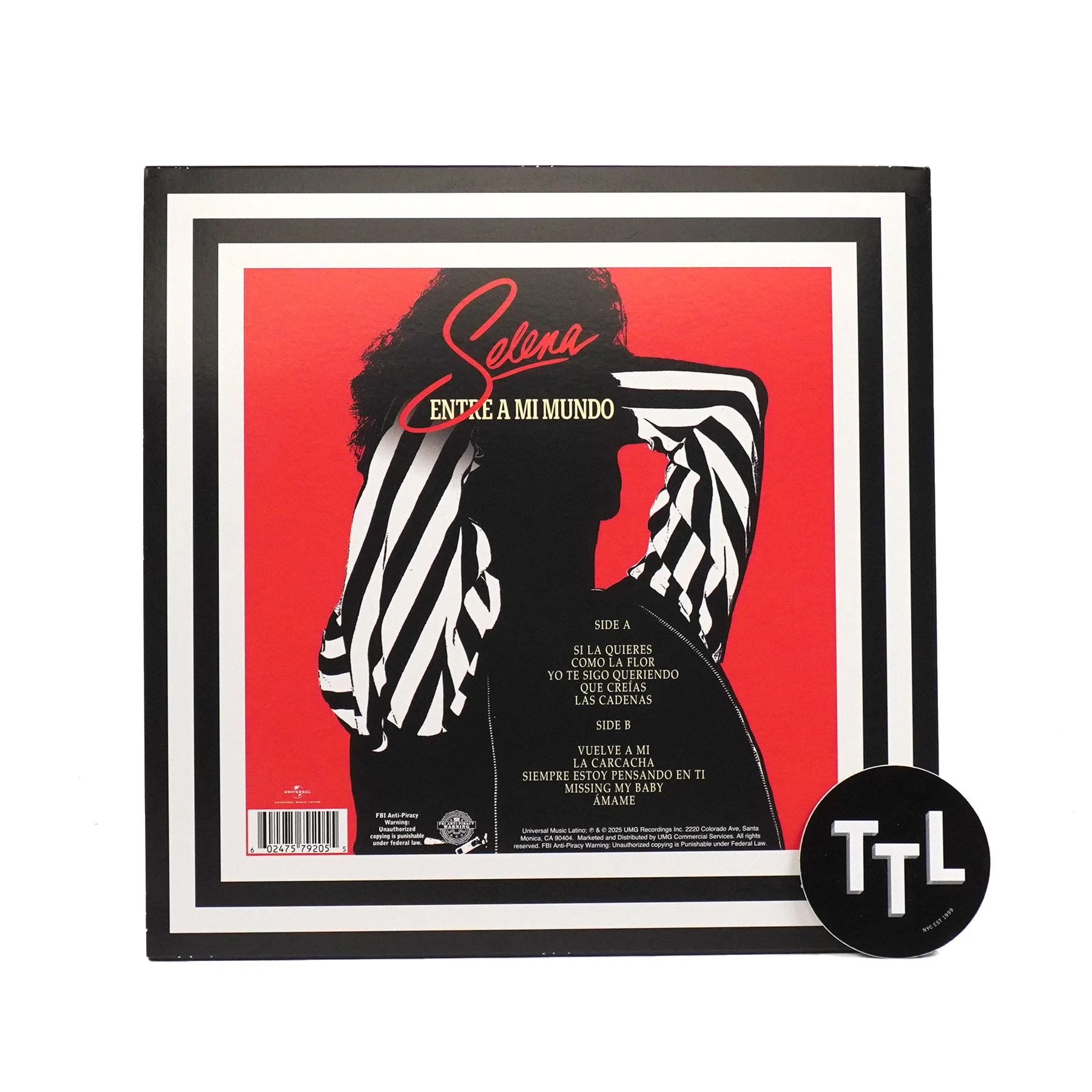 Selena: Entre A Mi Mundo (Colored Vinyl) Vinyl LP - Image 3