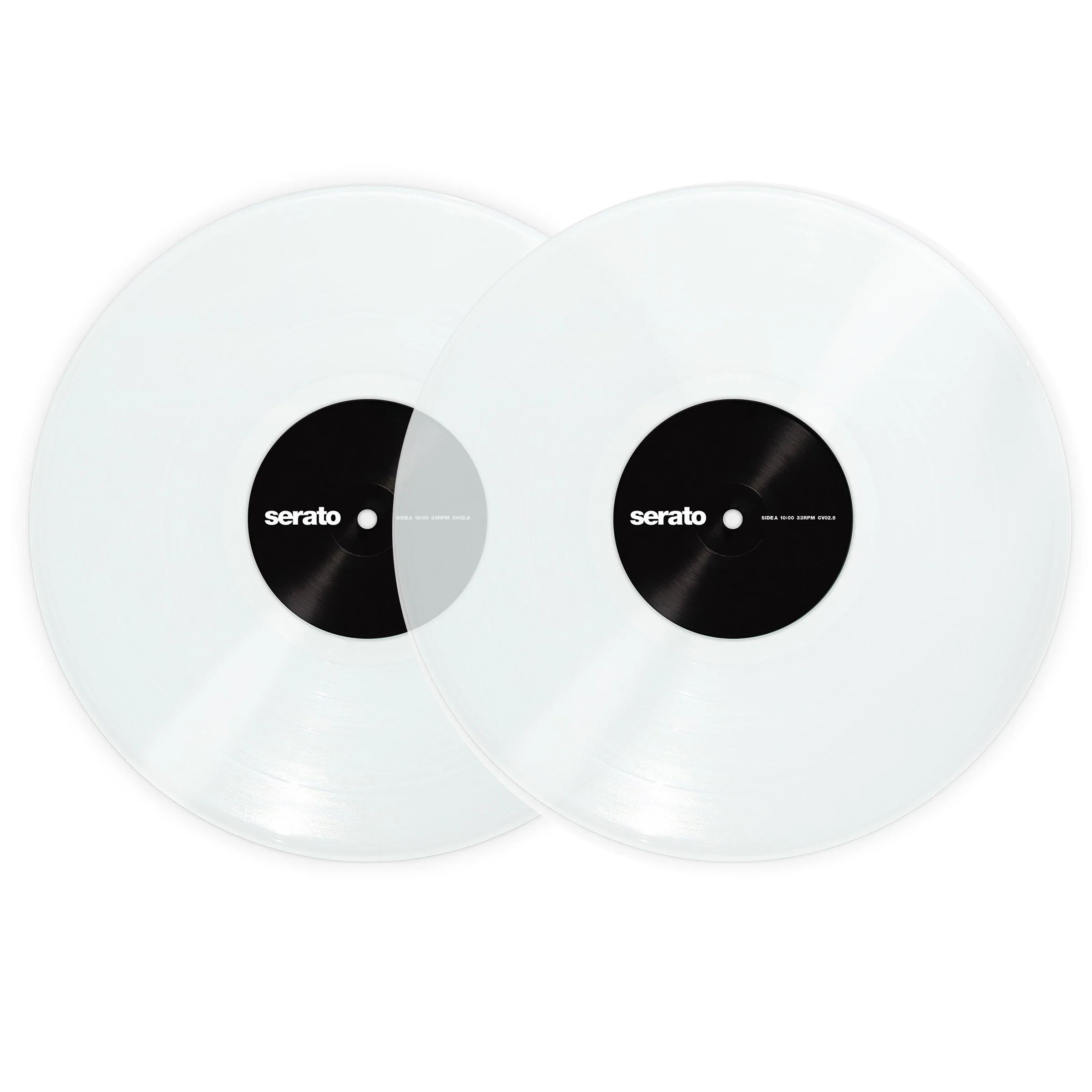 Serato: Performance Series Control Vinyl 2LP - Clear - Image 2