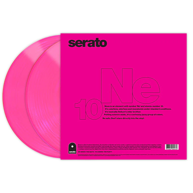 Serato: Performance Series Control Vinyl 2LP - Neon Pink - Image 3