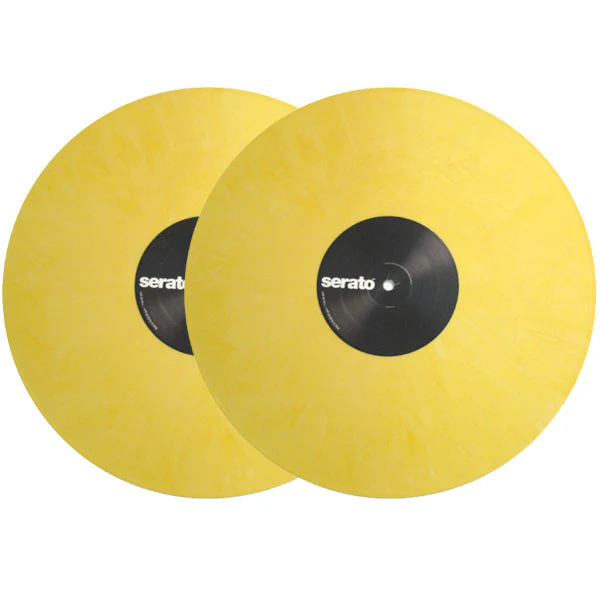Serato: Performance Series Control Vinyl 2LP - Yellow - Image 2