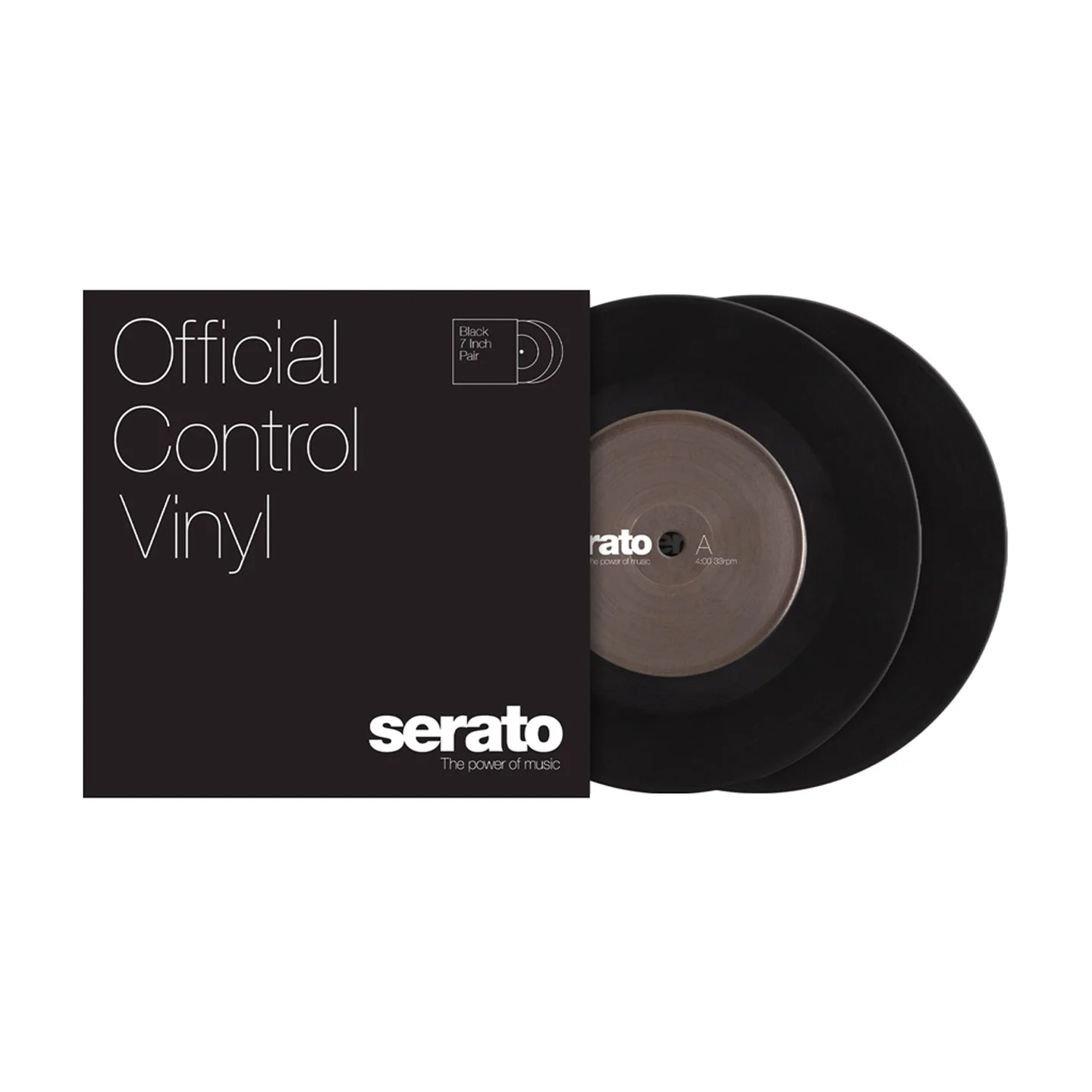 Serato: Performance Series Control Vinyl 2x7" - Black - Image 3
