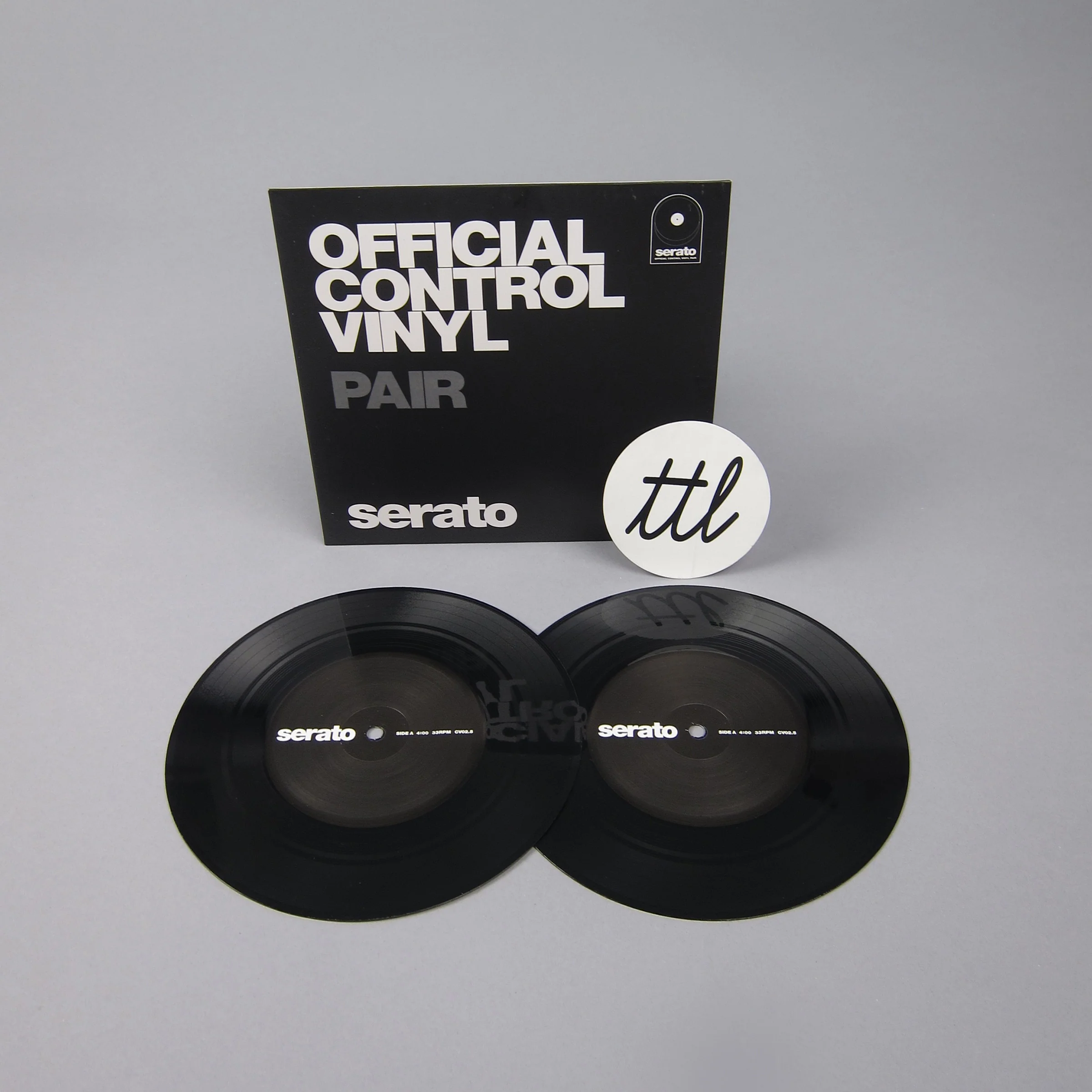 Serato: Performance Series Control Vinyl 2x7" - Black - Image 4