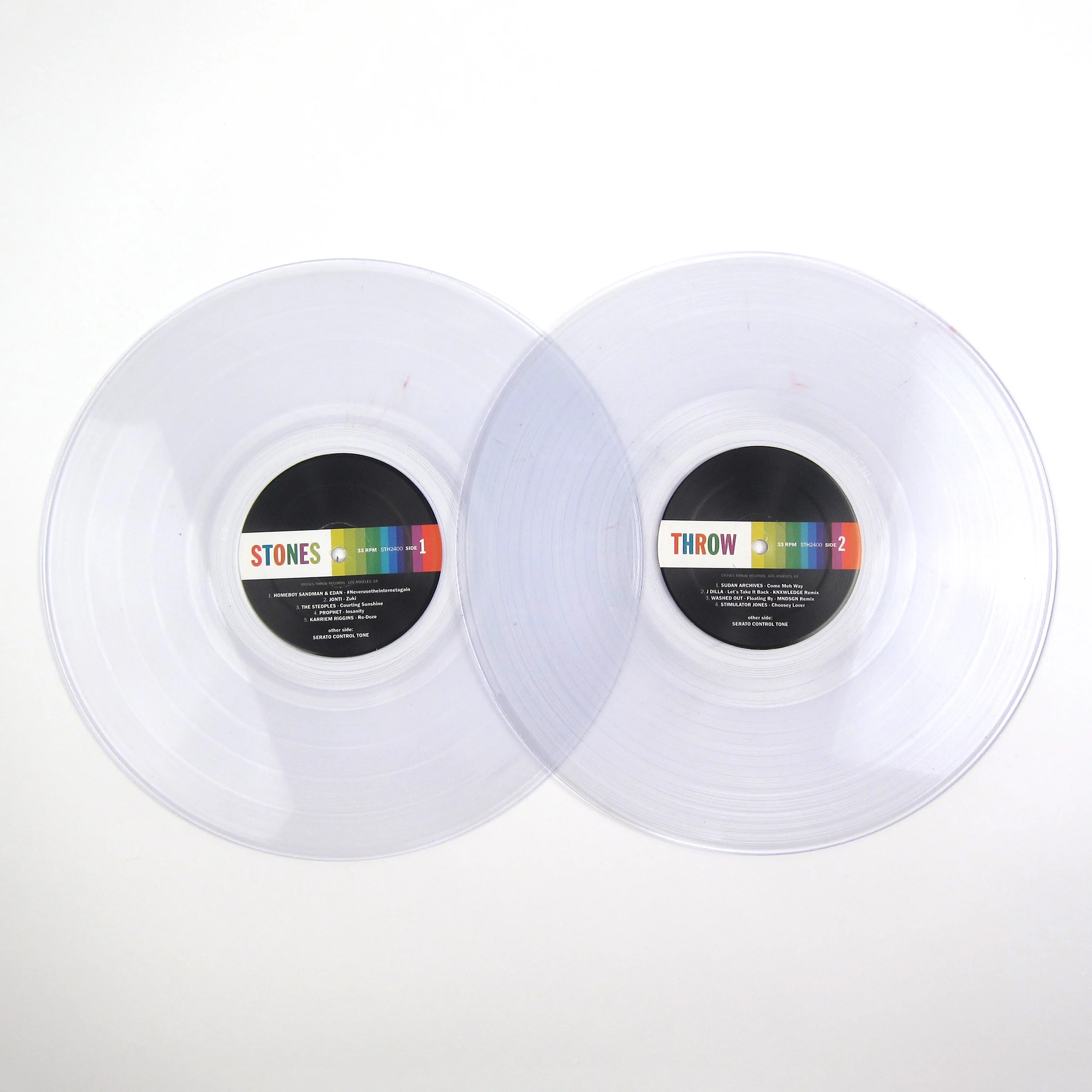 Serato: Serato x Stones Throw (Serato Control Vinyl, Colored Vinyl) Vinyl 2LP+Slipmats - Image 2