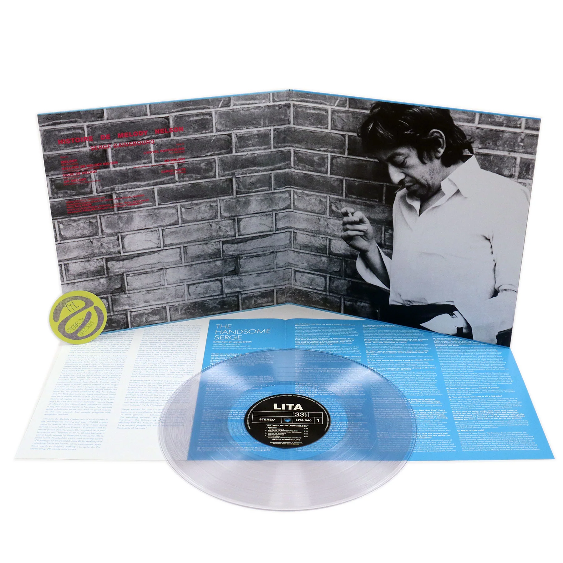 Serge Gainsbourg: Histoire De Melody Nelson (Clear Colored Vinyl) Vinyl LP - Image 2