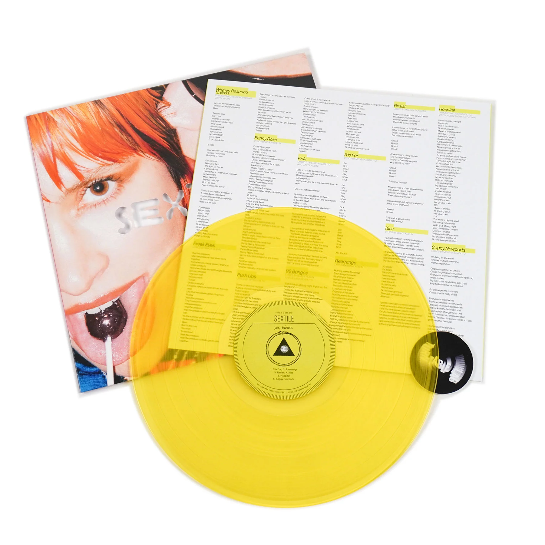 Sextile: yes, please. (Colored Vinyl) Vinyl LP - Image 2
