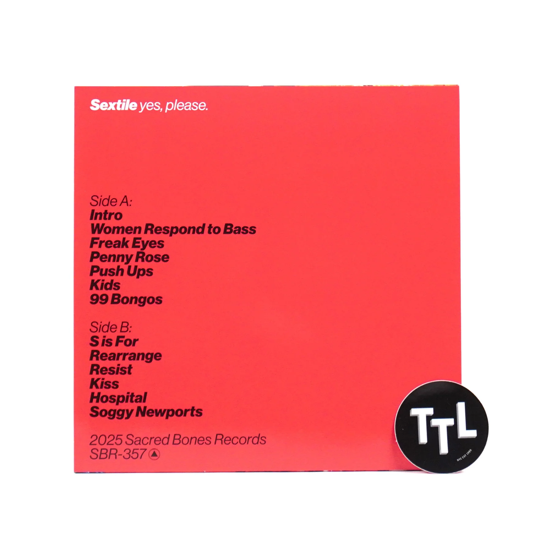 Sextile: yes, please. (Colored Vinyl) Vinyl LP - Image 3