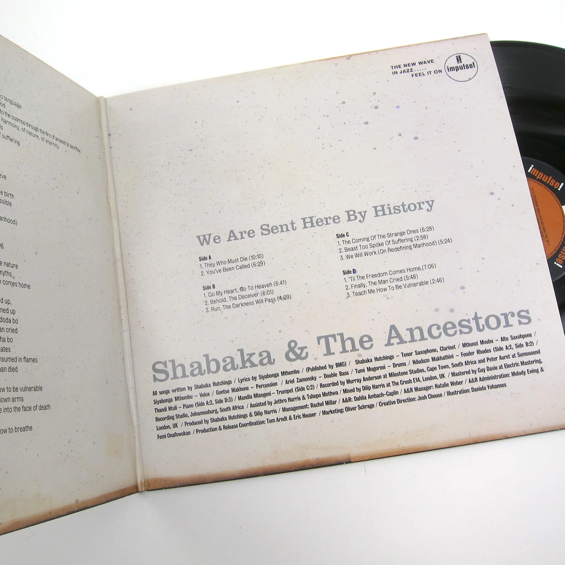 Shabaka & The Ancestors: We Are Sent Here By History Vinyl 2LP - Image 2