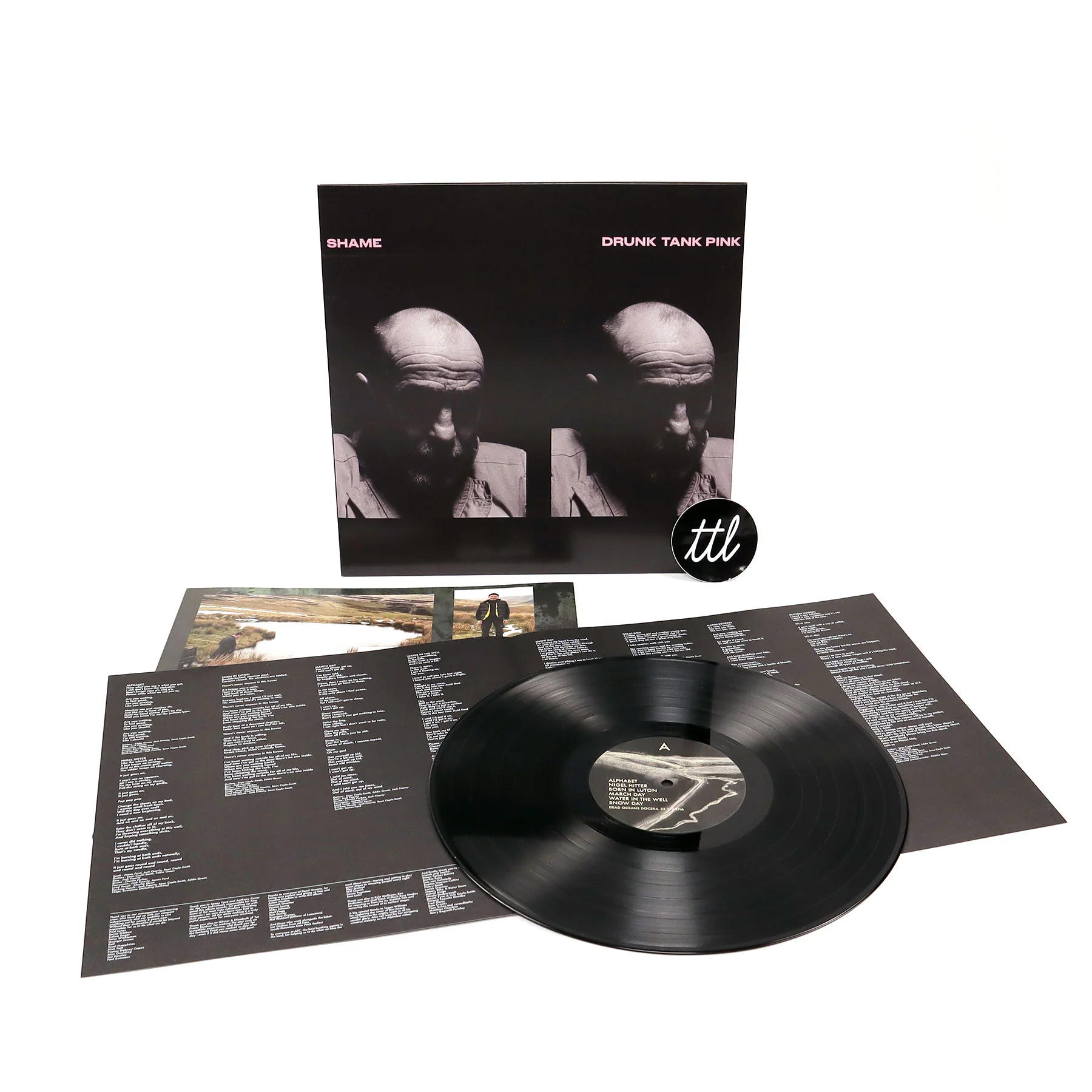 Shame: Drunk Tank Pink Vinyl LP - Image 2