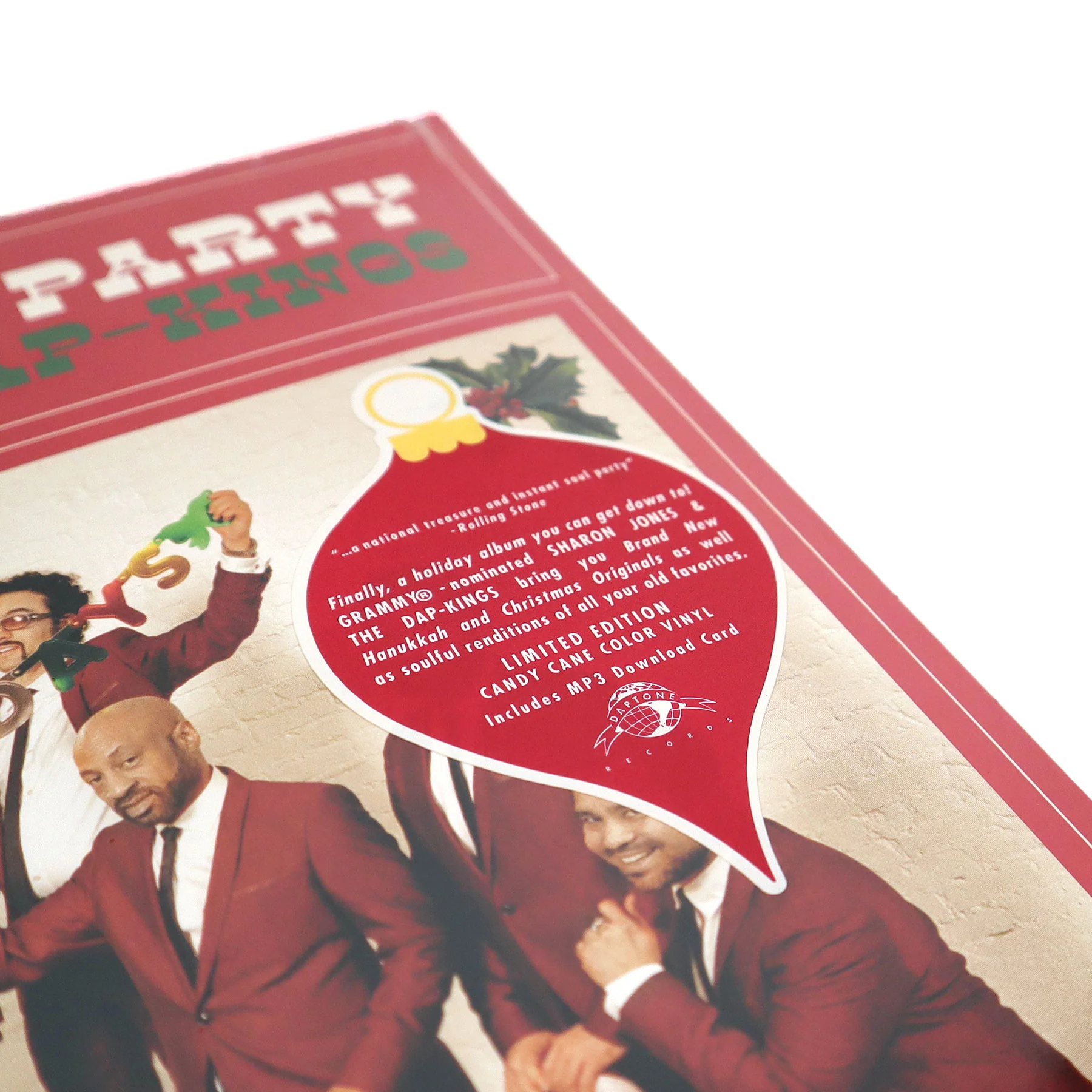Sharon Jones And The Dap-Kings: It's A Holiday Soul Party (Candy Cane Colored Vinyl) Vinyl LP - Image 4