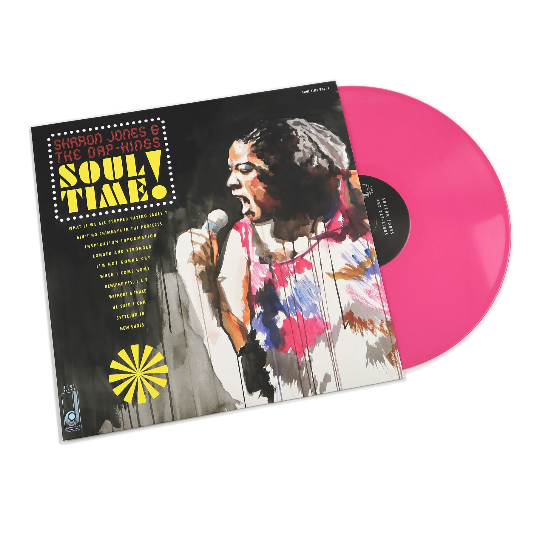 Sharon Jones And The Dap-Kings: Soul Time! (Indie Exclusive Colored Vinyl) Vinyl LP