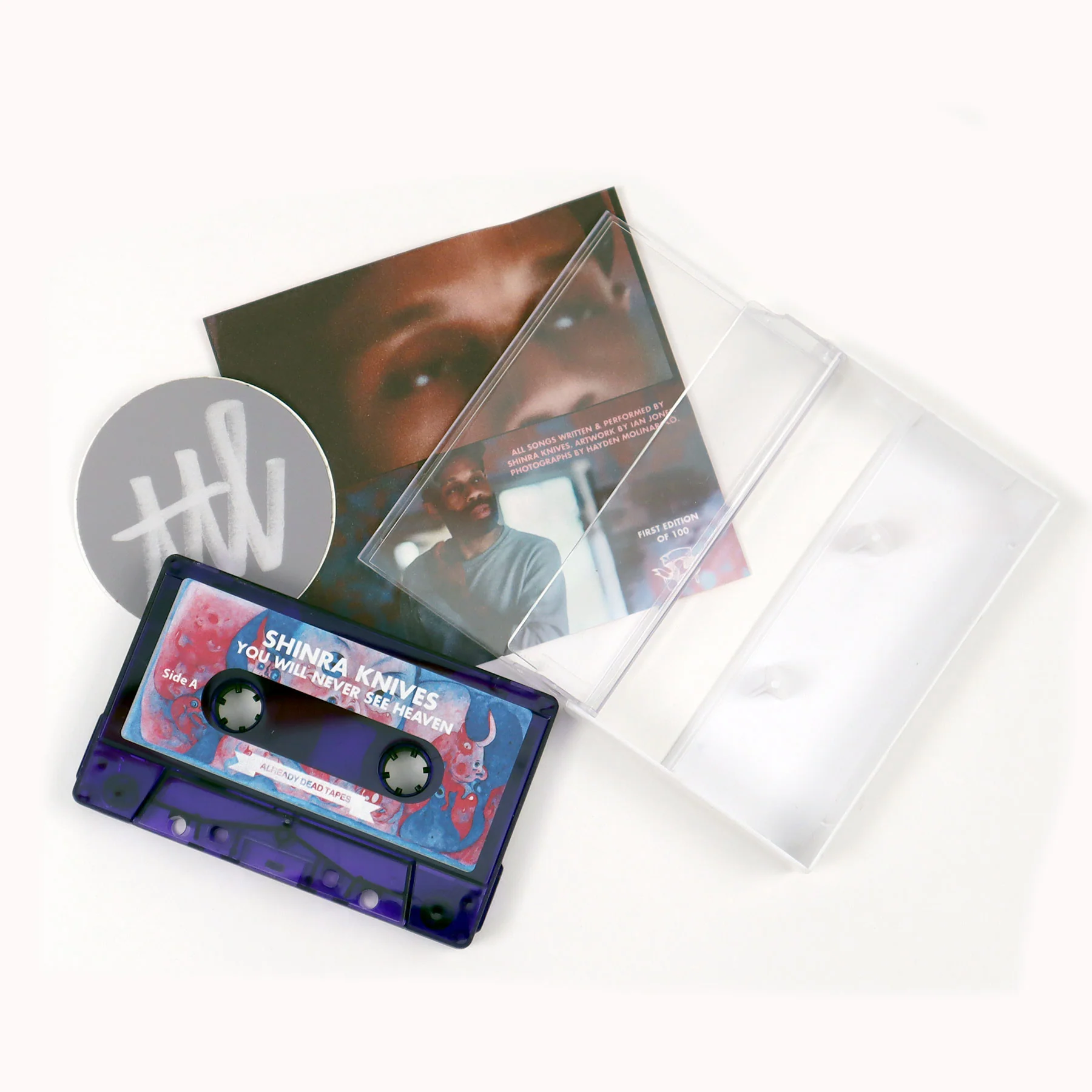 Shinra Knives: You Will Never See Heaven Cassette - Image 2