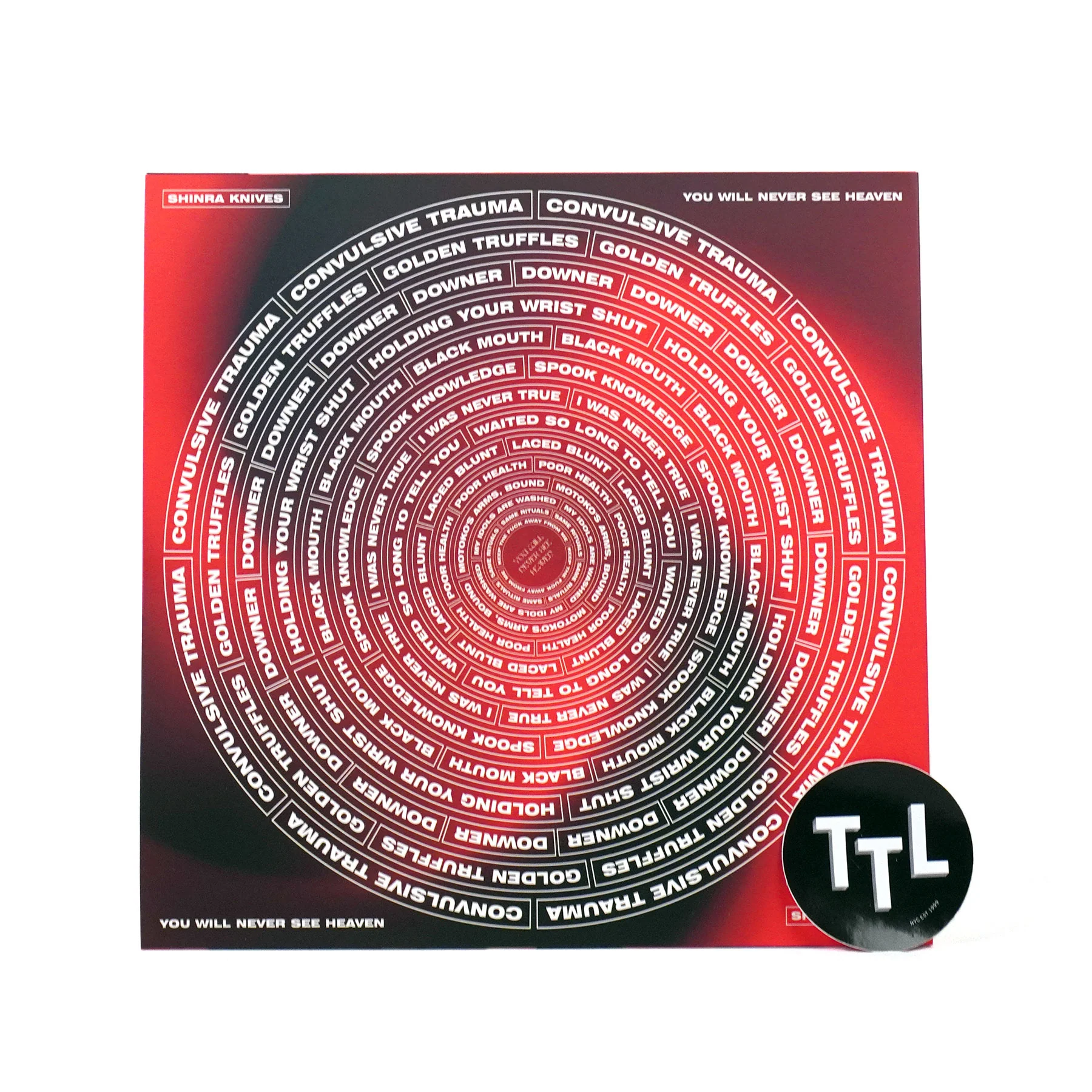 Shinra Knives: You Will Never See Heaven Vinyl LP - Image 2