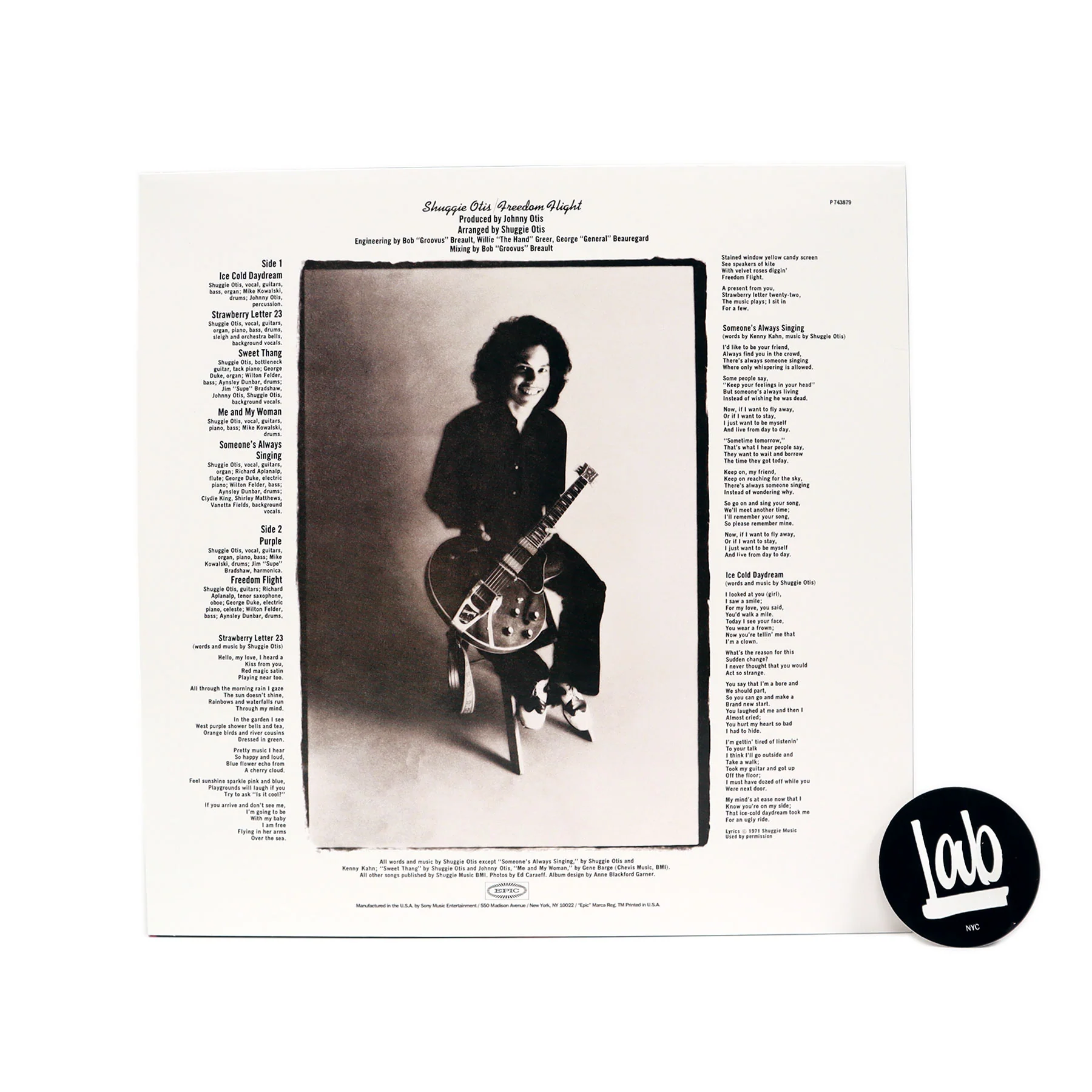 Shuggie Otis: Freedom Flight (180g) Vinyl LP - Image 2