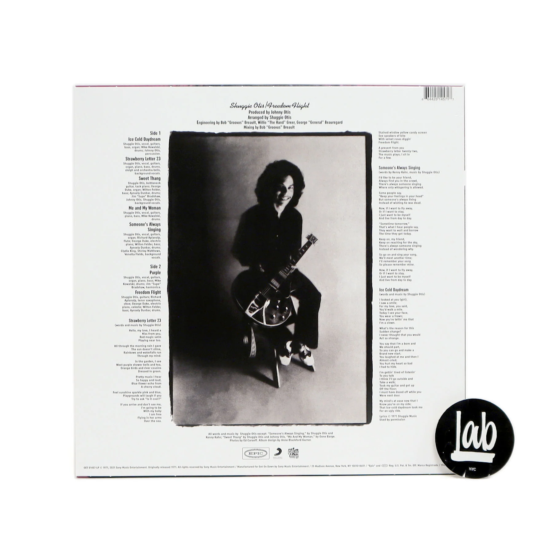 Shuggie Otis: Freedom Flight (Colored Vinyl) Vinyl LP - Image 3
