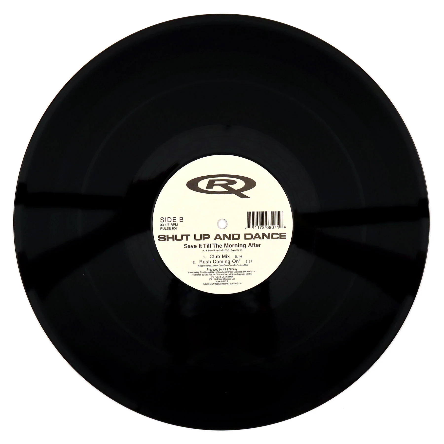 Shut Up And Dance: Save It Till The Morning After (Deadstock) Vinyl 12" - Image 2
