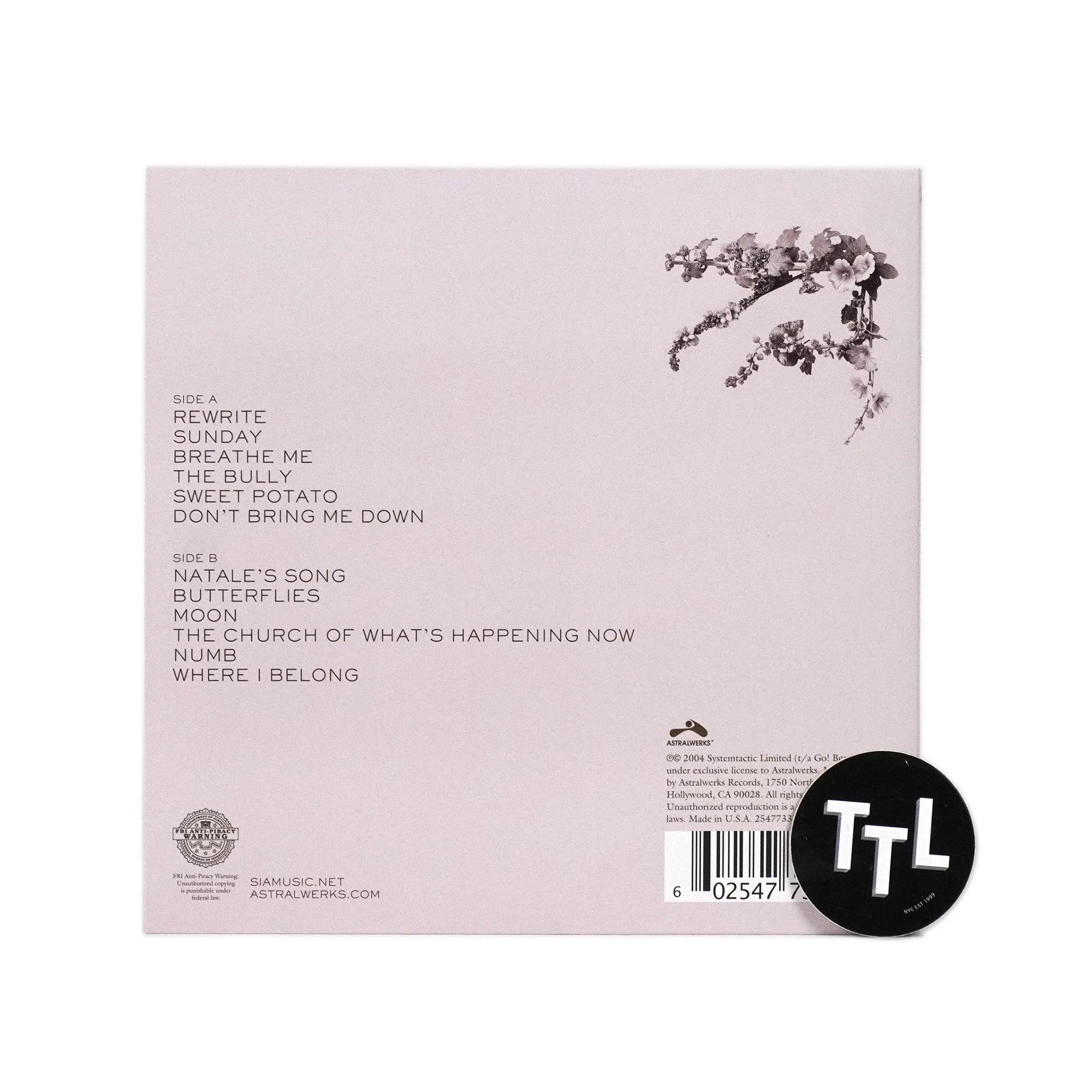 Sia: Colour The Small One Vinyl LP - Image 3