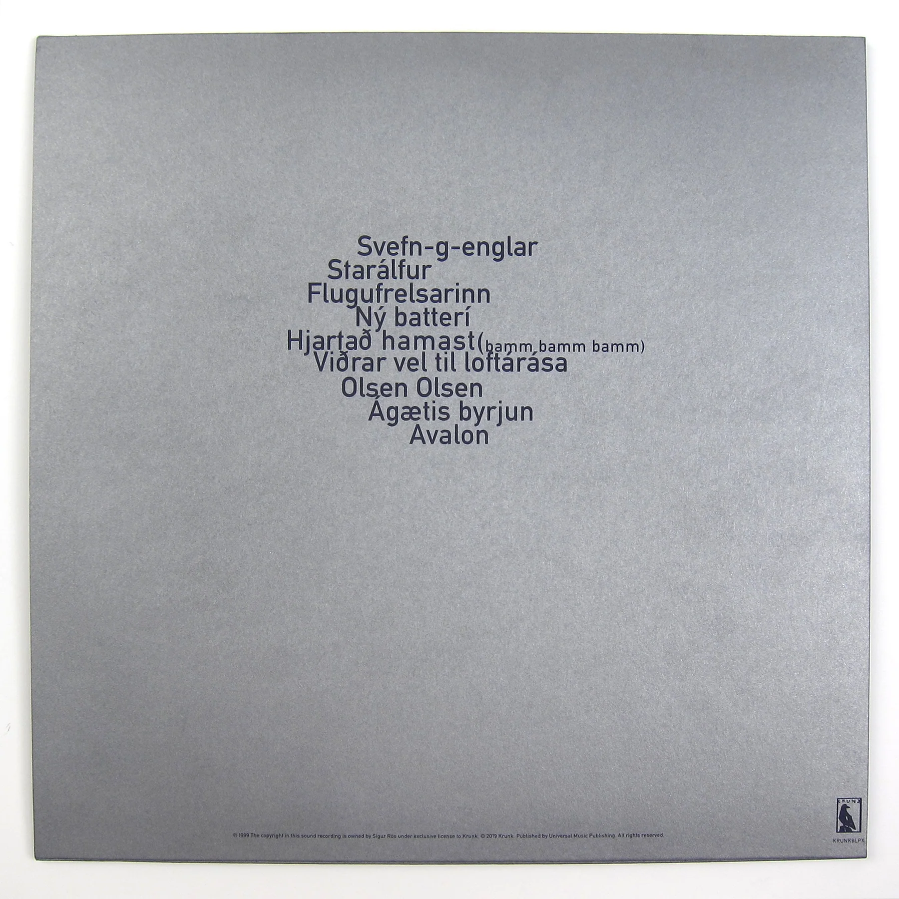 Sigur Ros: Agaetis Byrjun - A Good Beginning (20th Anniversary Edition) Vinyl 2LP - Image 3
