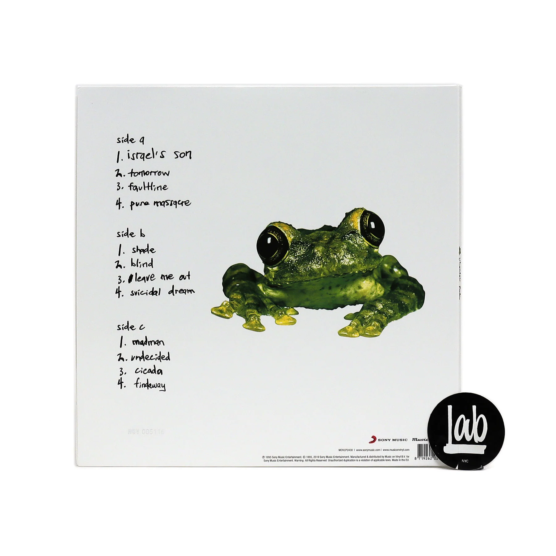 Silverchair: Frogstomp (Music On Vinyl 180g, Clear Colored Vinyl) Vinyl 2LP - Image 3