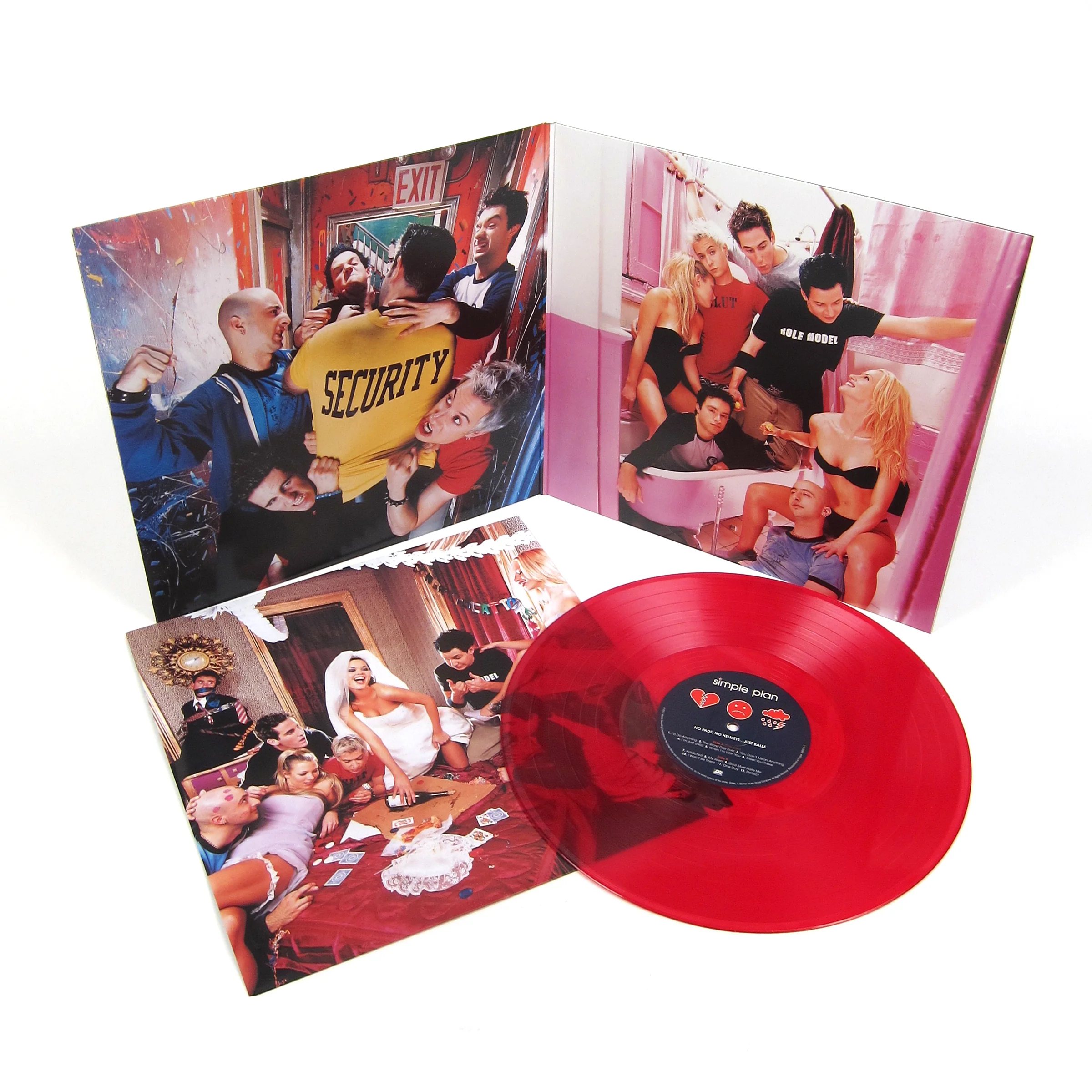 Simple Plan: No Pads, No Helmets...Just Balls (Colored Vinyl) Vinyl LP - Image 2