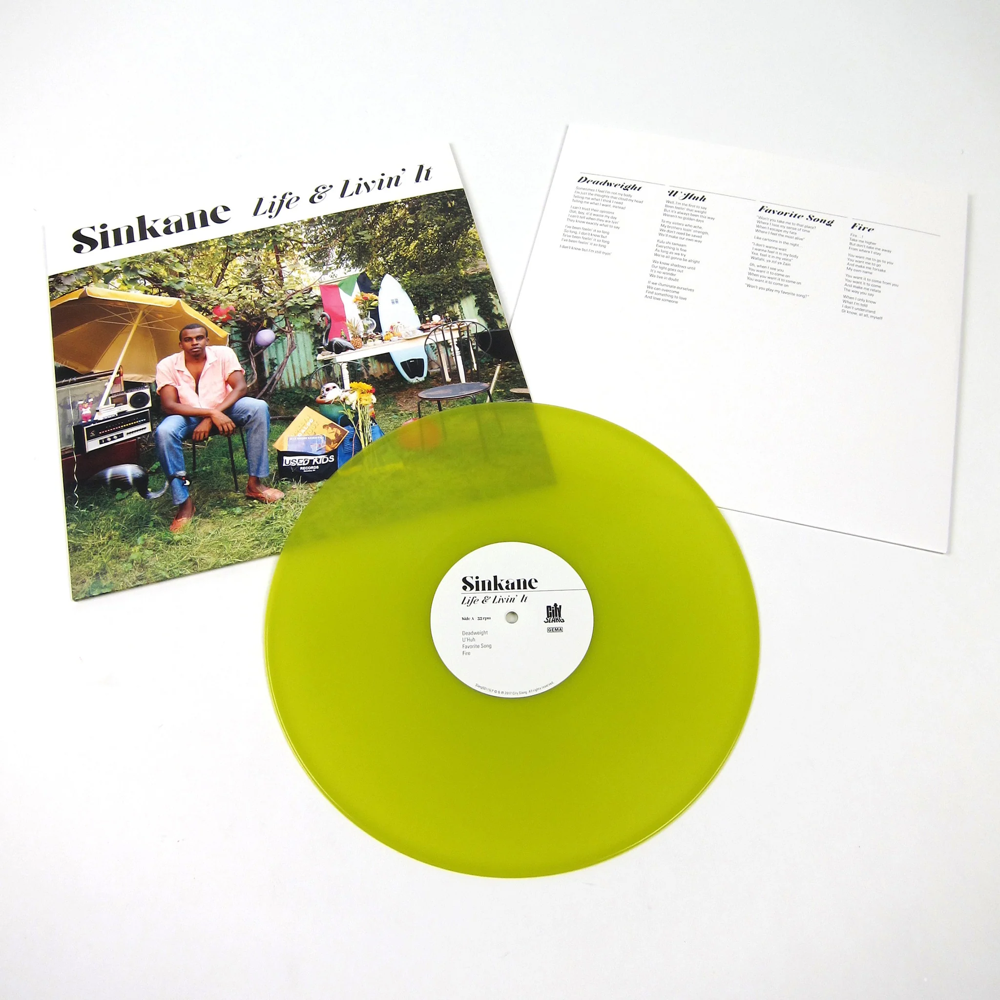 Sinkane: Life N Livin' It (Indie Exclusive Colored Vinyl) Vinyl LP - Image 2