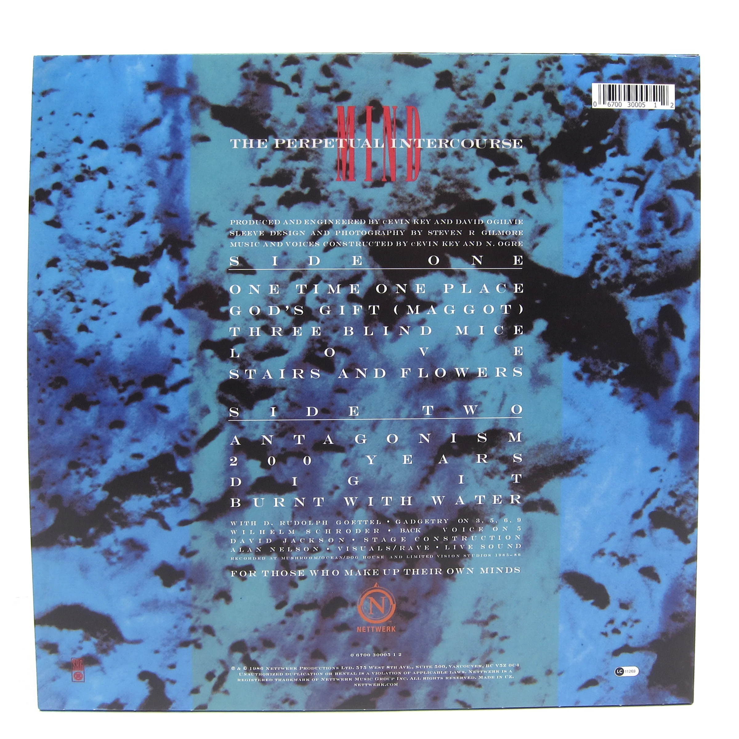 Skinny Puppy: Mind - The Perpetual Intercourse Vinyl LP - Image 2