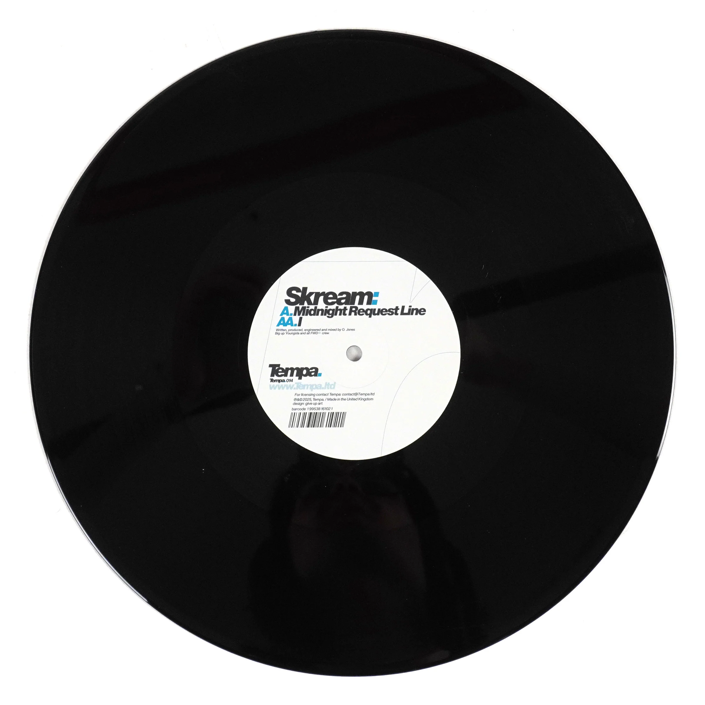Skream: Midnight Request Line (Import) Vinyl 12" - Image 2