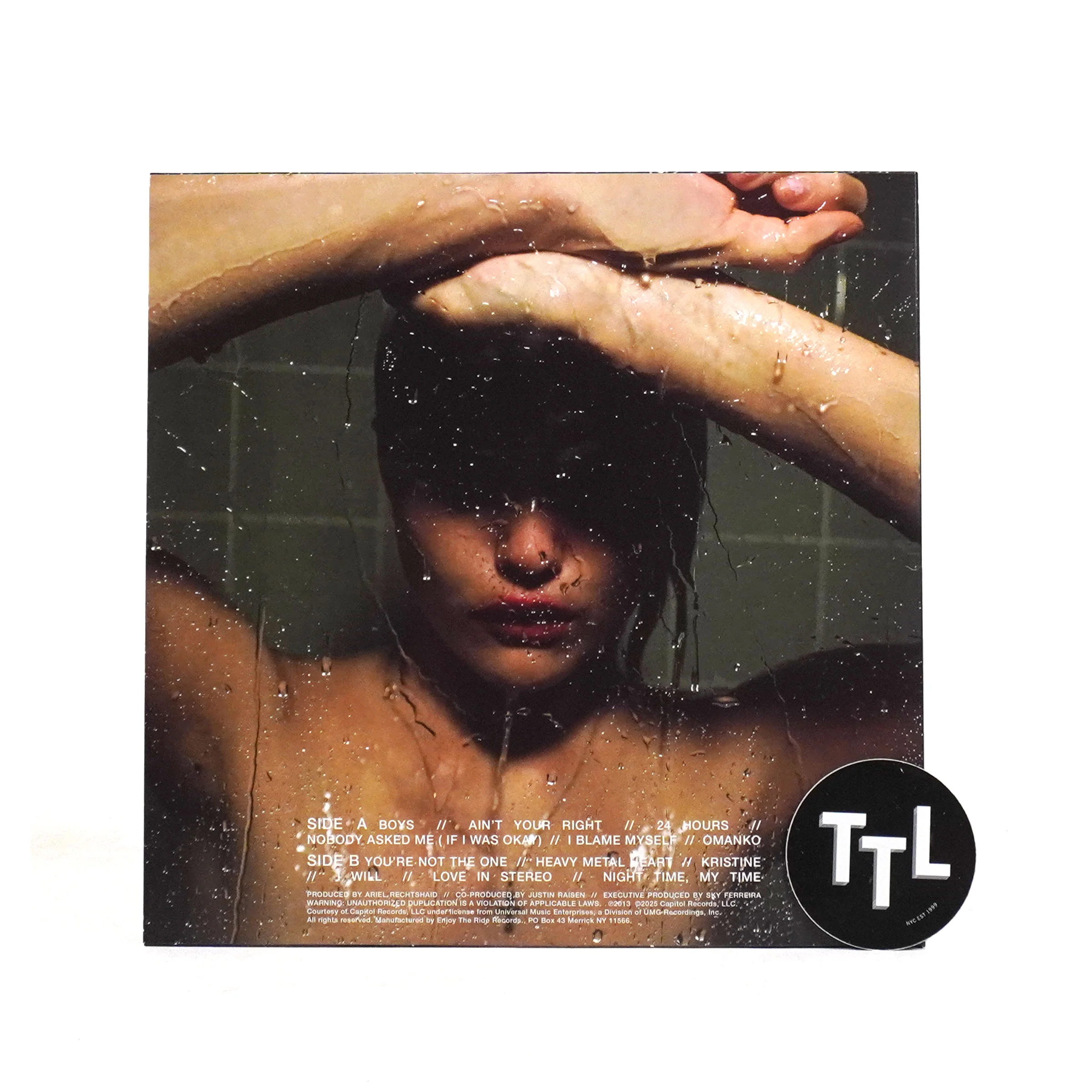 Sky Ferreira: Night Time, My Time (Split Splatter Colored Vinyl) Vinyl LP - Image 3
