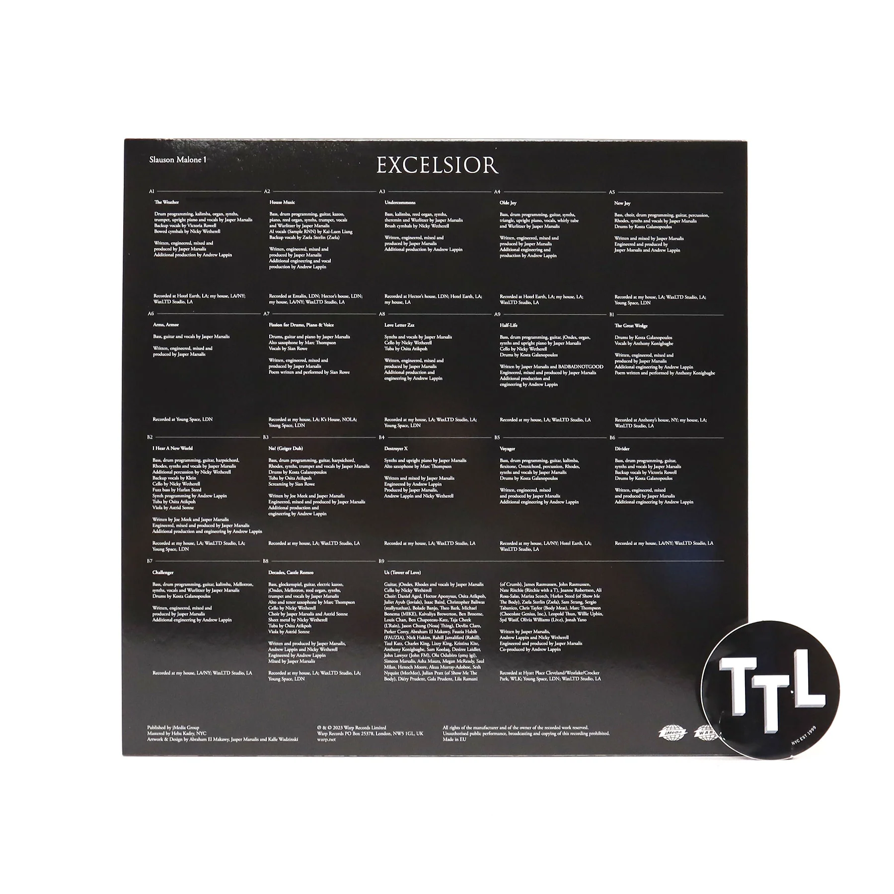 Slauson Malone 1: Excelsior (Colored Vinyl) Vinyl LP - Image 3