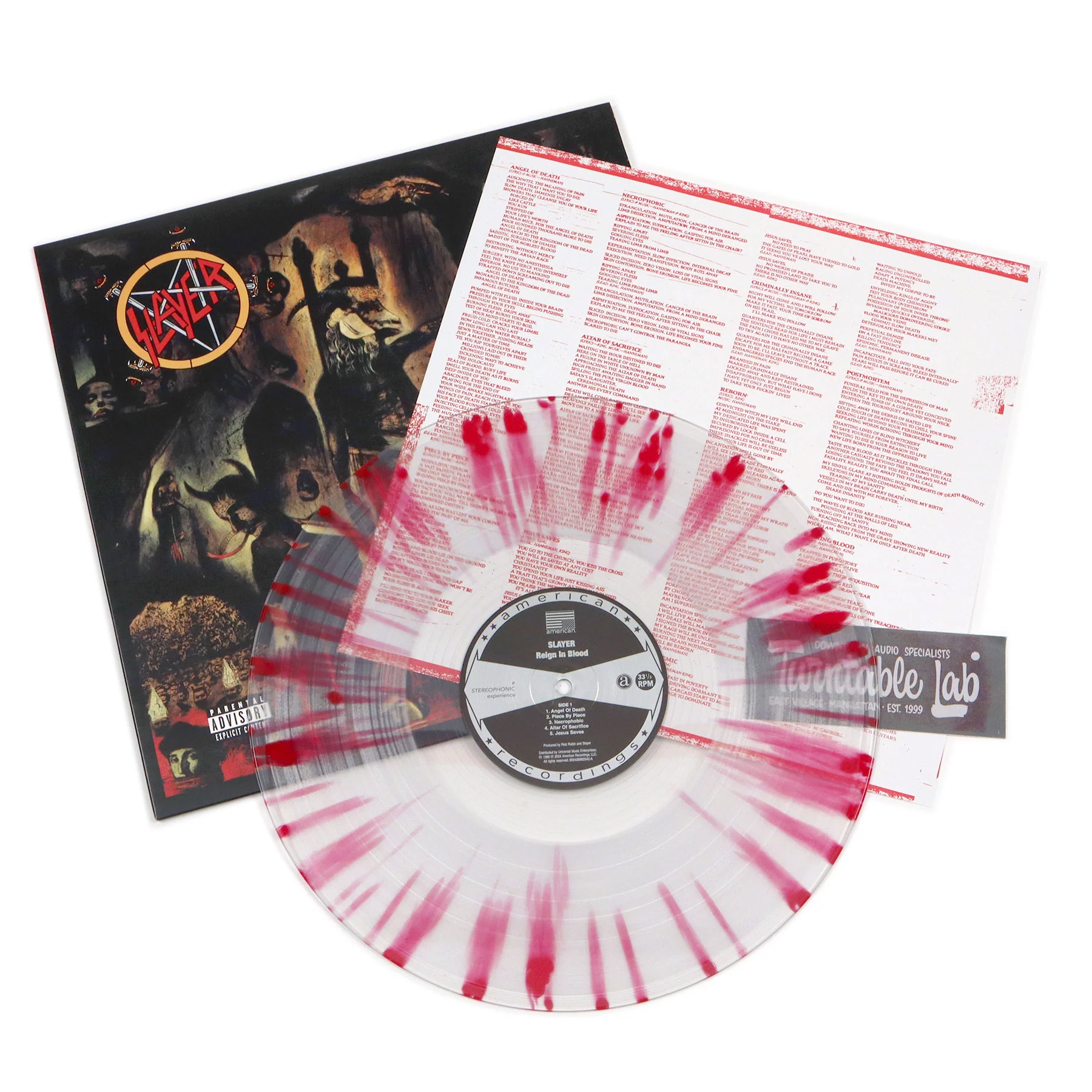Slayer: Reign In Blood (Indie Exclusive Colored Vinyl) Vinyl LP - Image 2