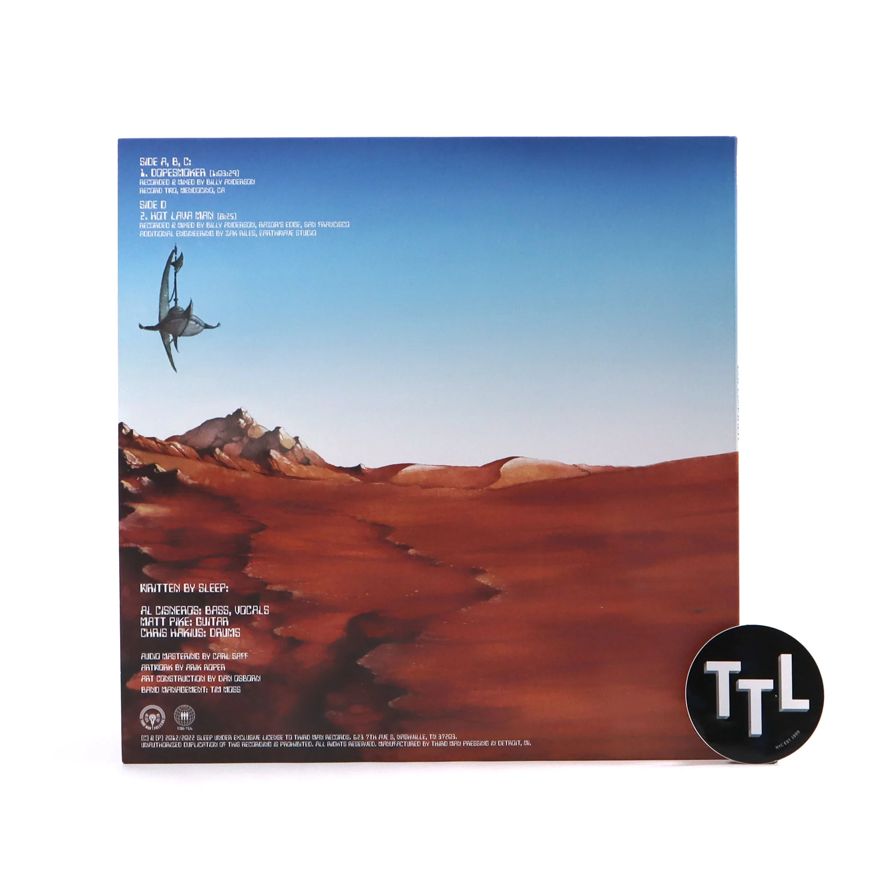 Sleep: Dopesmoker (Remastered) Vinyl 2LP - Image 3