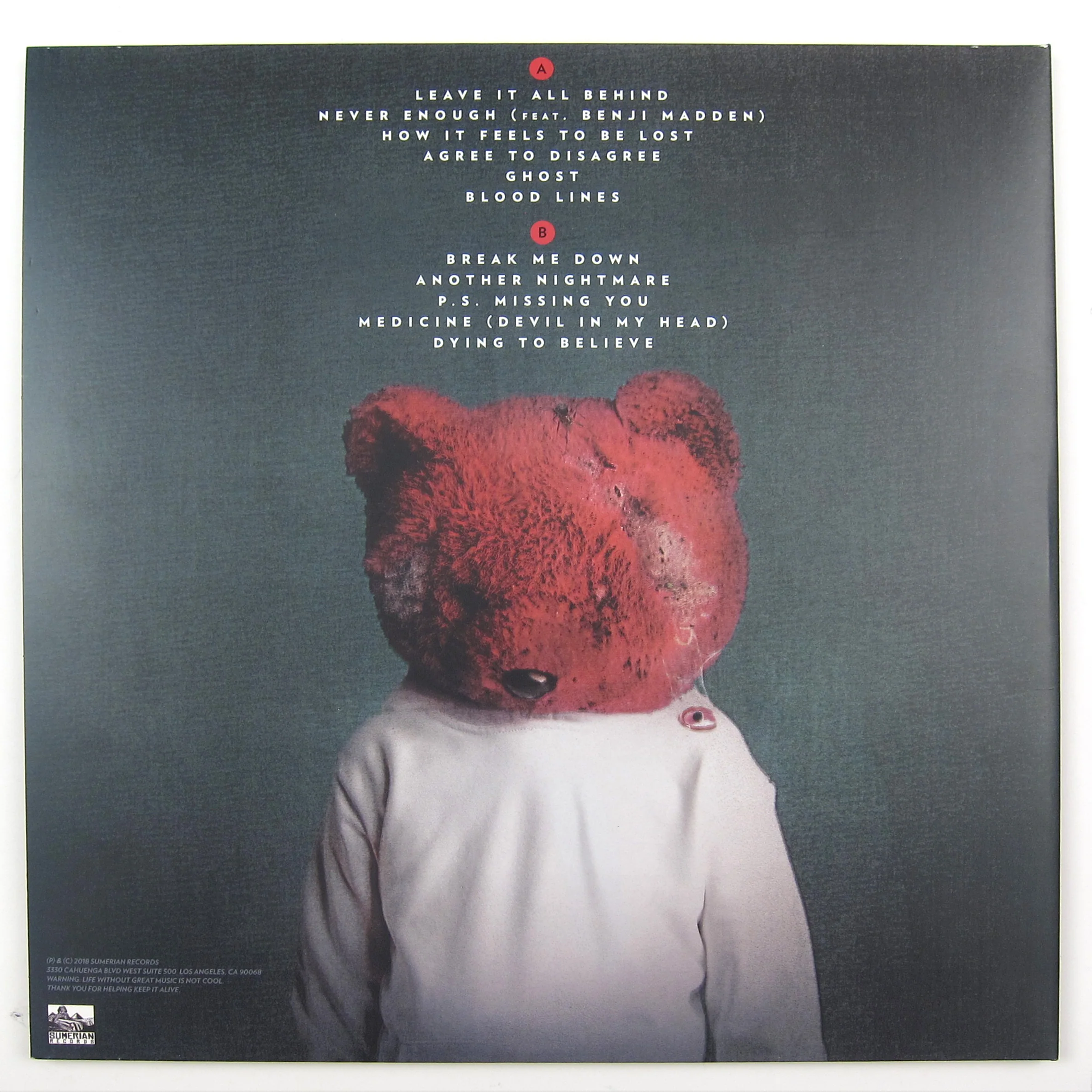 Sleeping With Sirens: How It Feels To Be Lost (Indie Exclusive Colored Vinyl) Vinyl LP - Image 3