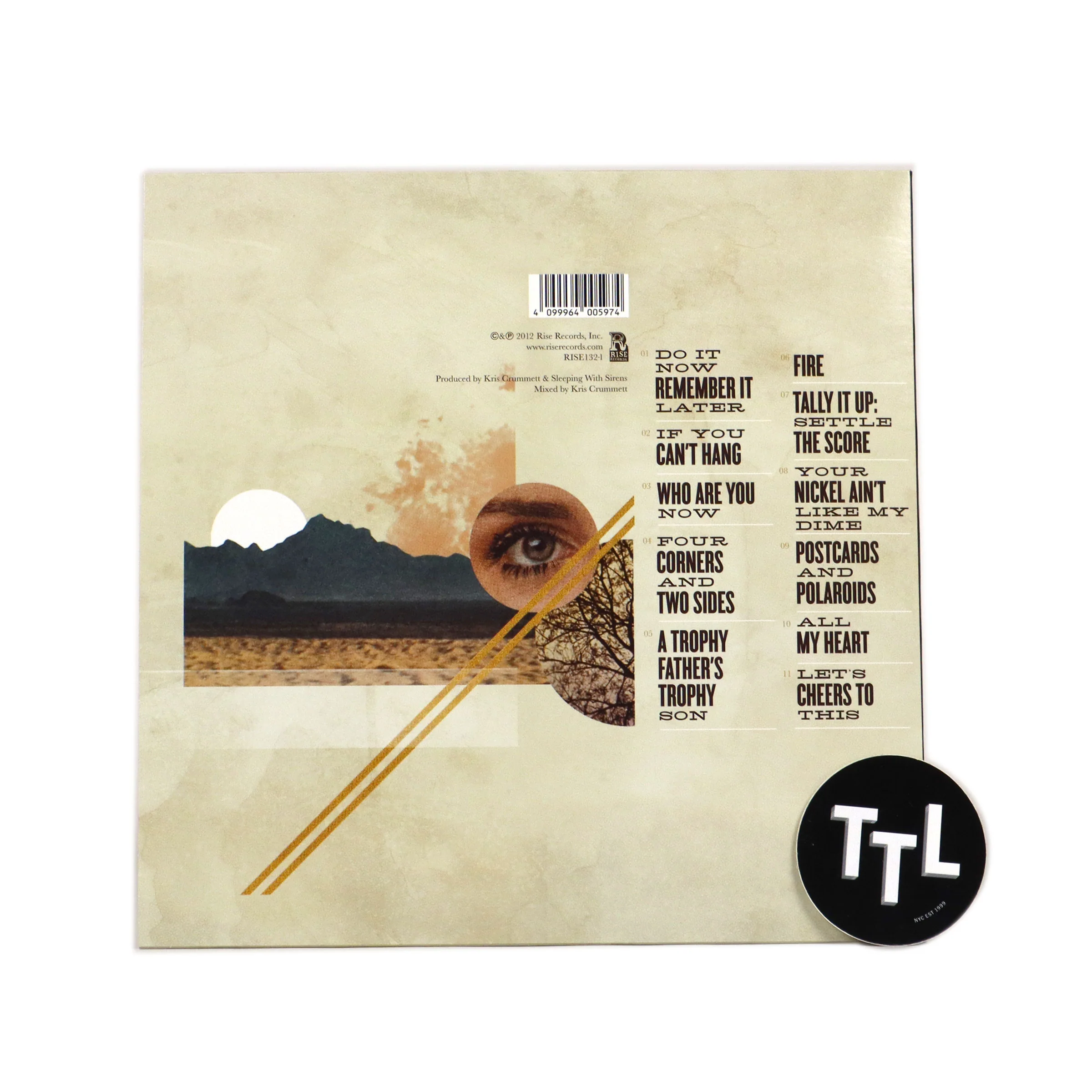 Sleeping With Sirens: Let's Cheers To This (Colored Vinyl) Vinyl LP - Image 3